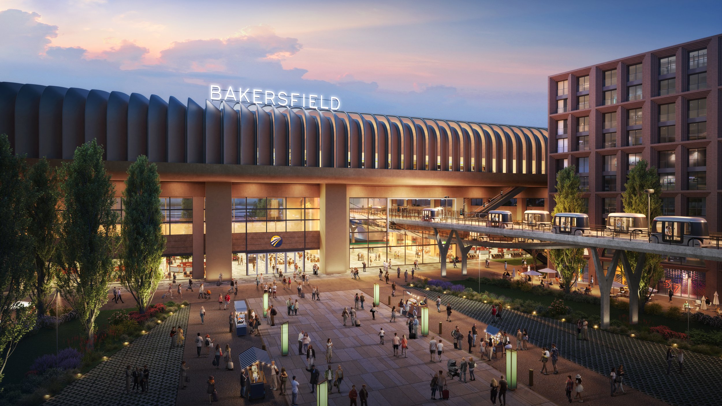 CA HSR Station Integration - Bakersfield