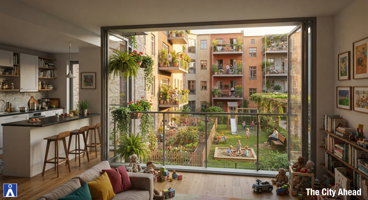 Shaping the City from the Kitchen Window - Letting family life guide urban design.