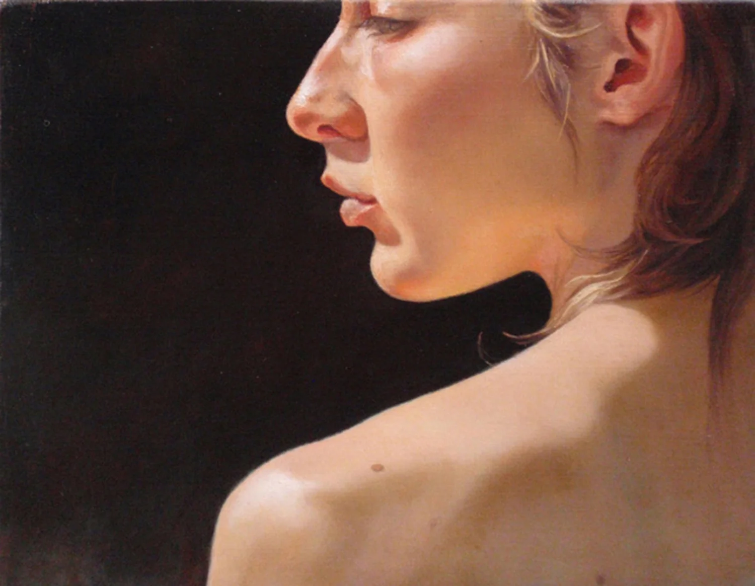 "Beauty Mark" Oil 8" x 10" 