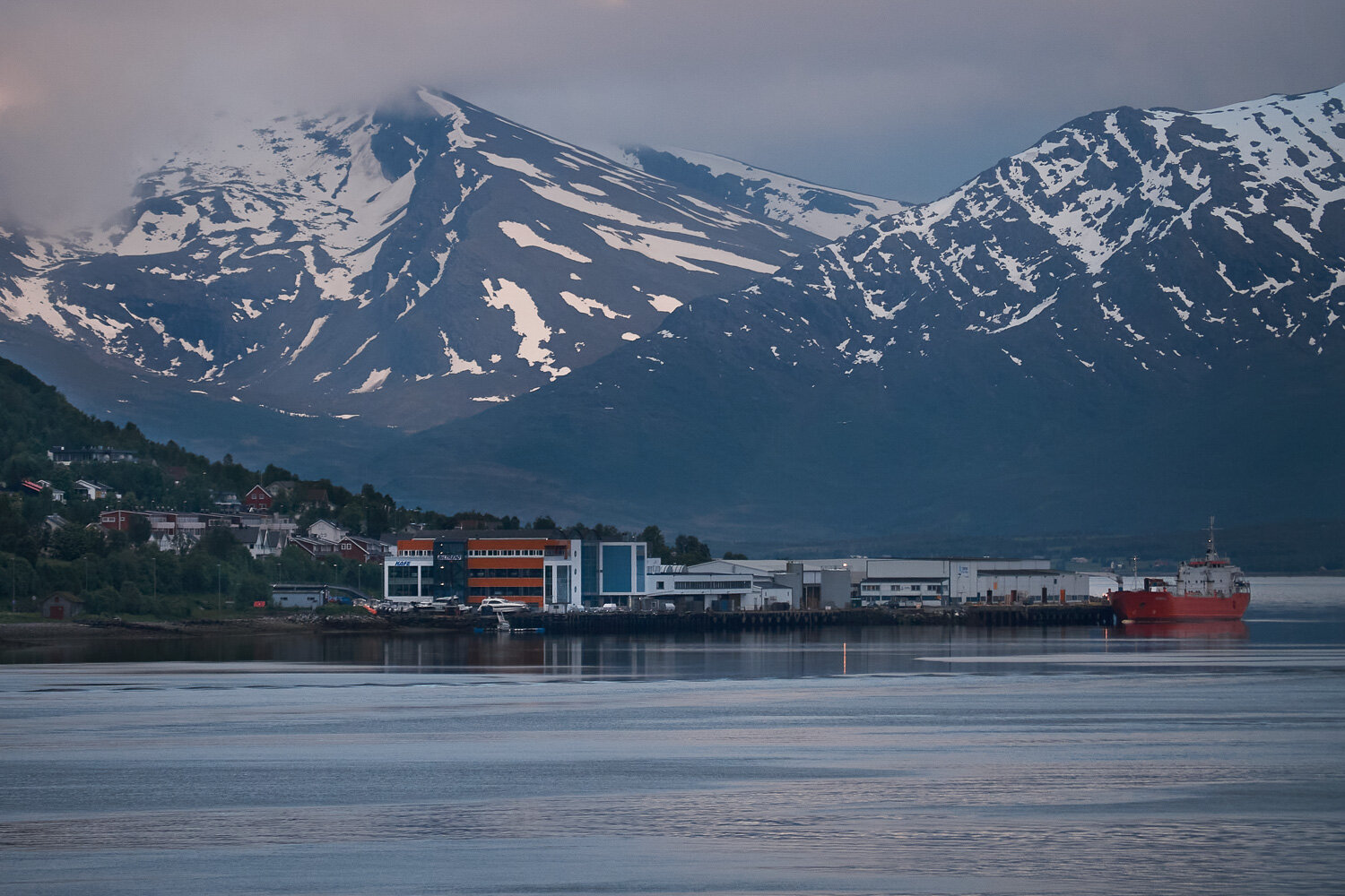 View from Tromsø Bridge, Norway