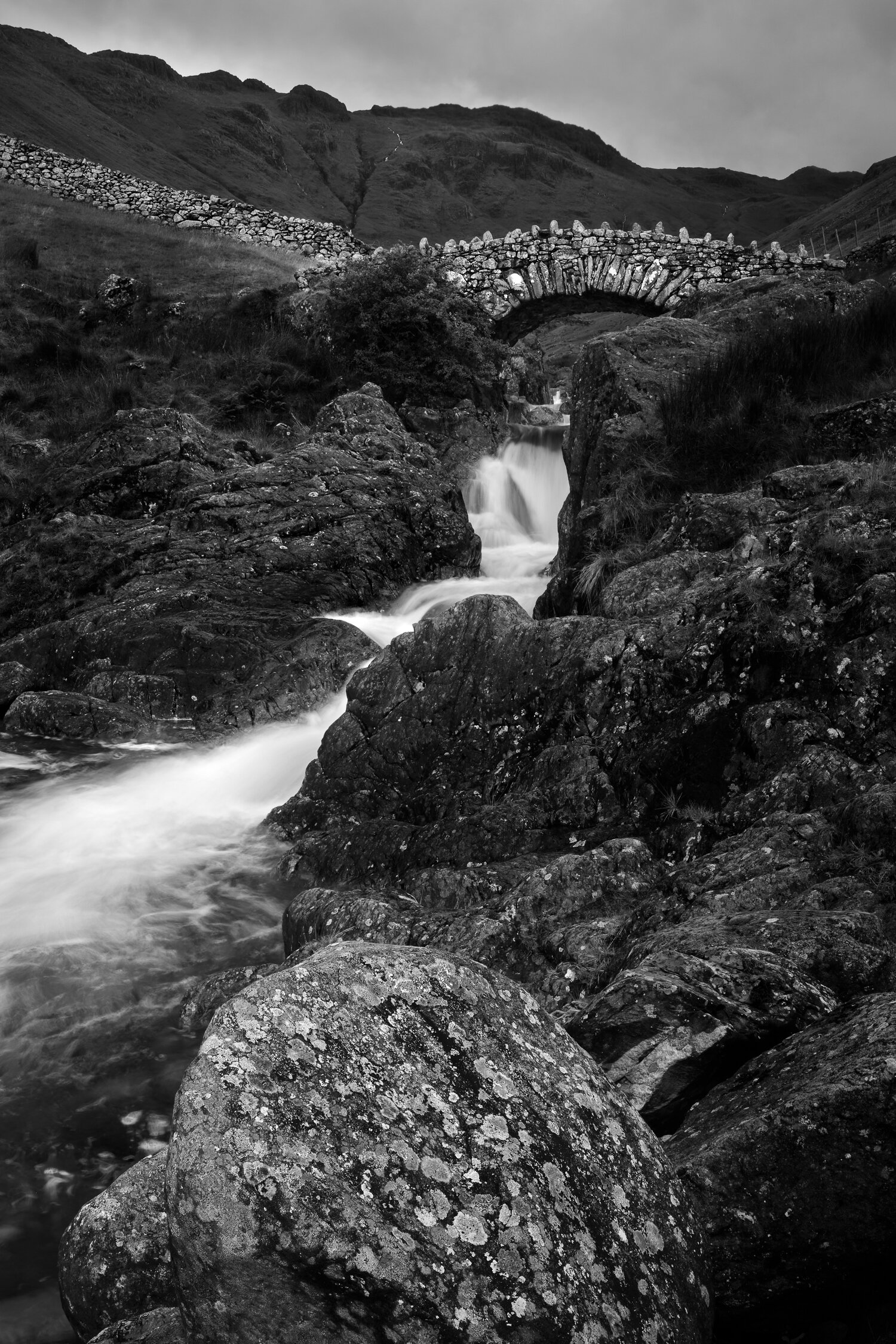 Stockley Bridge, Lake District National Park, Cumbria, England