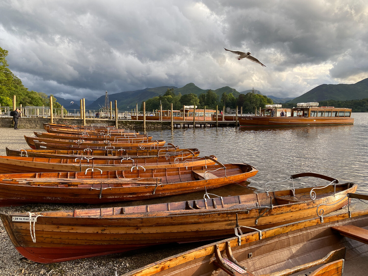 Lake Derwentwater, Lake District National Park, Cumbria, England