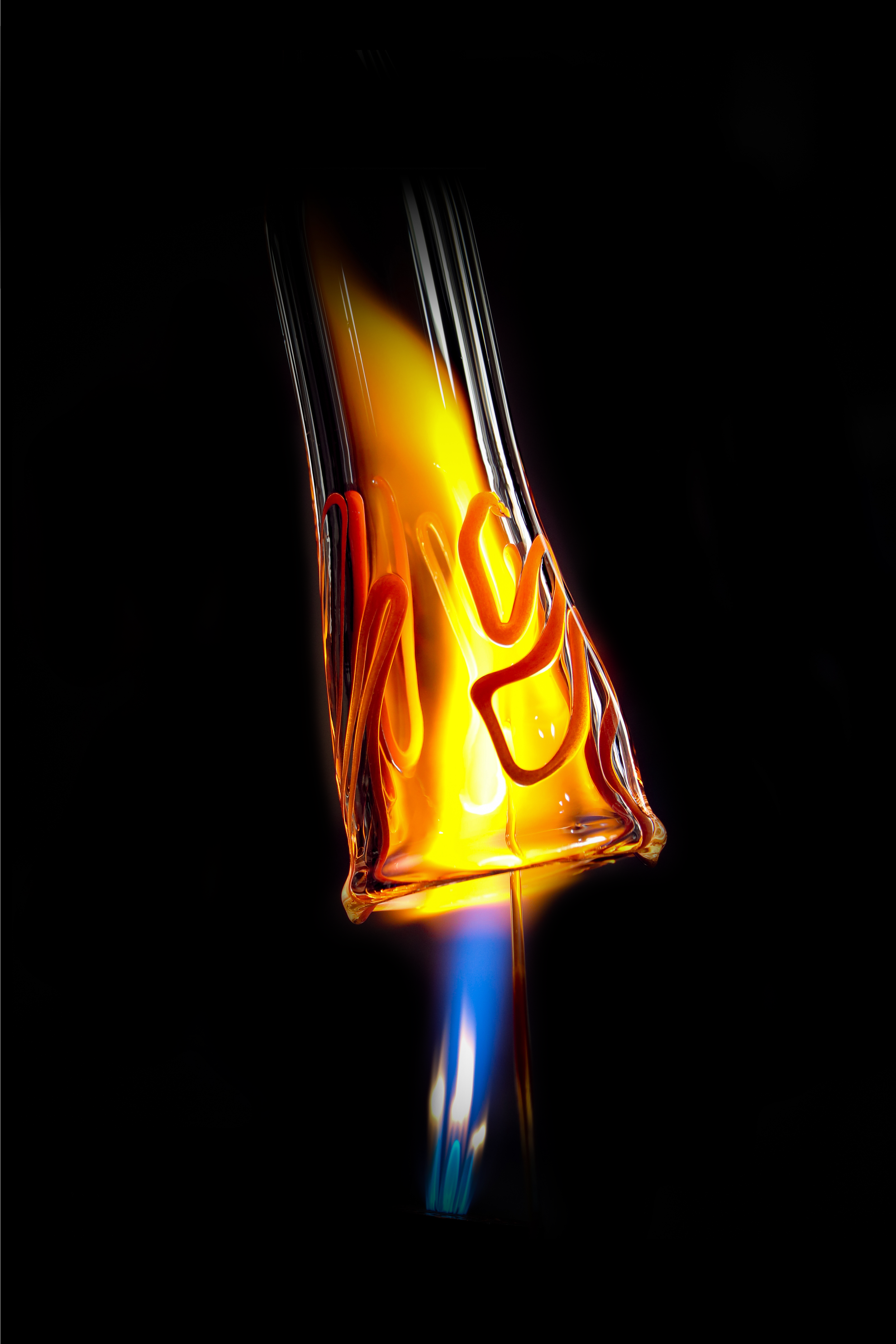 Glass Blowing Poster