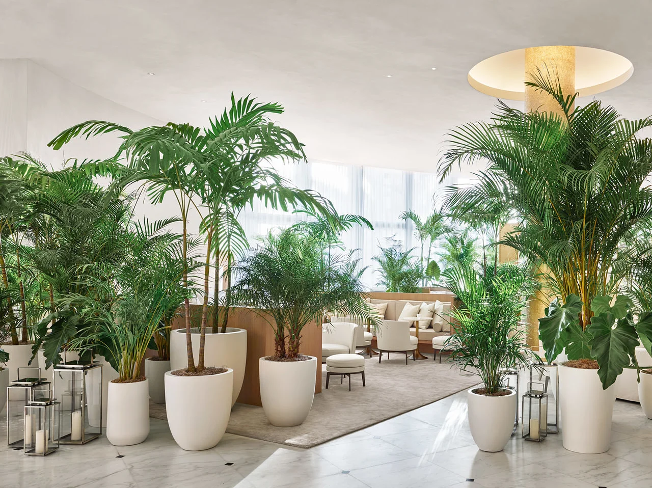 Lobby by Day. Courtesy of The Miami Beach EDITION.