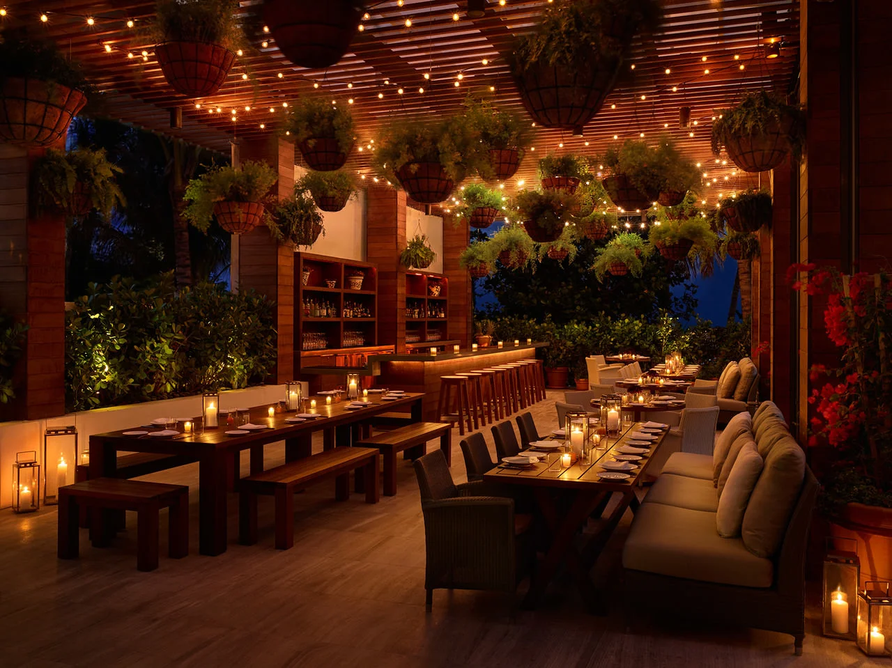 Matador Terrace by Night. Courtesy of The Miami Beach EDITION