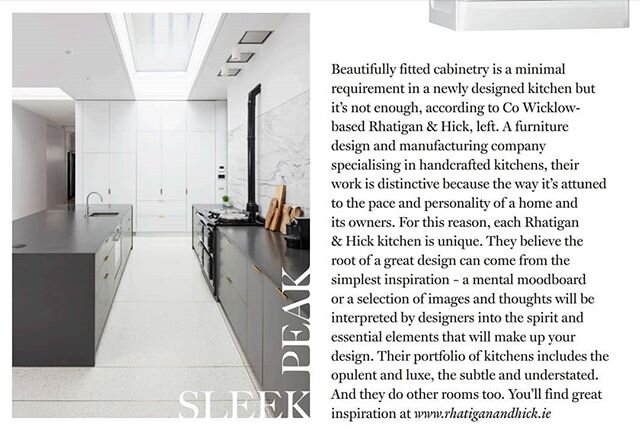 Lovely little snippet of editorial in the new Gloss Interiors magazine. On the shelves now!