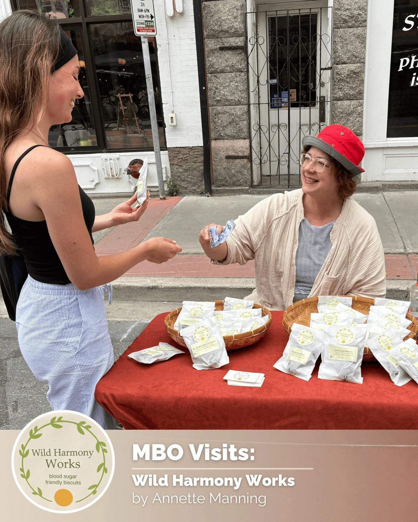 It was lovely to see our client Annette Manning at her downtown pop-up for @wild_harmony_works ! 🙌🏼✨

Annette creates blood sugar-friendly snack bars for people with diabetes. Each one is crafted in her licensed home kitchen, inspired by her diabet