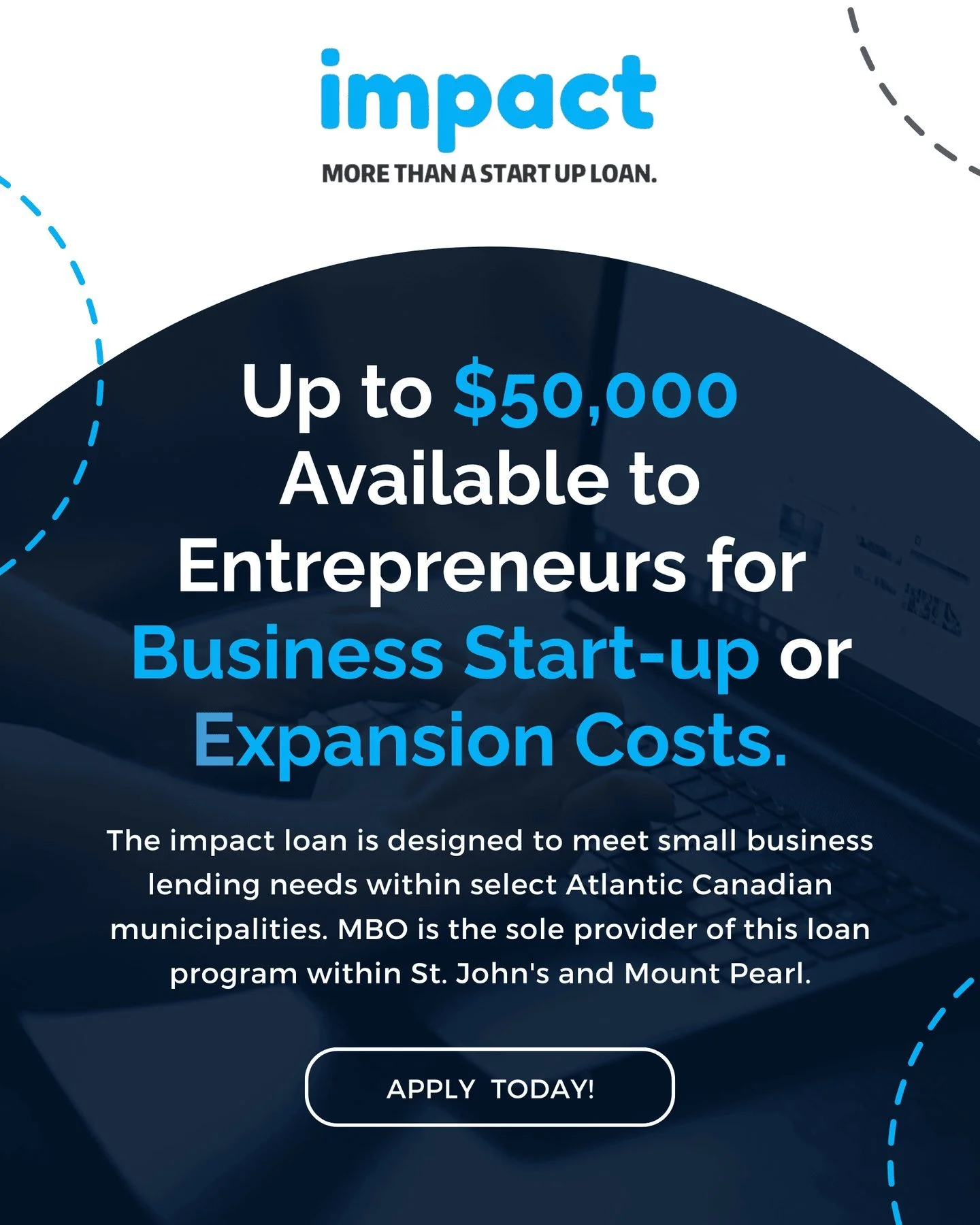💡 Ready to start or grow your small business in St. John&rsquo;s or Mount Pearl?

With the impact Financing Program, you can access:
✅ Loans up to $50,000 for startups &amp; expansions
✅ First 6 months are interest FREE
✅ Low interest rates + flexib