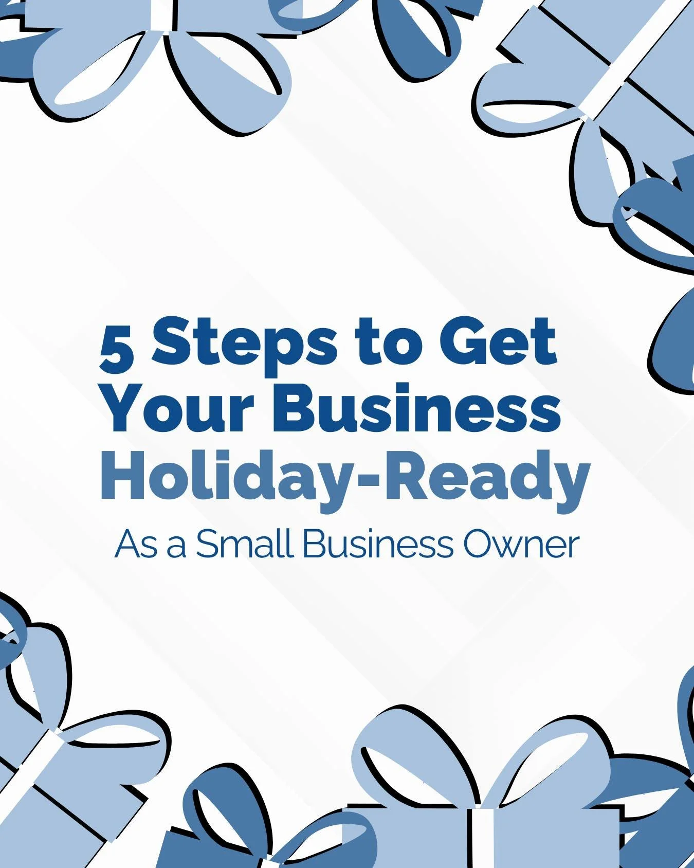 December is the highest-pressure month for many small businesses, and the owners who prepare early feel the biggest difference. 

Here&rsquo;s how to set your business up for a strong (and less stressful) season
