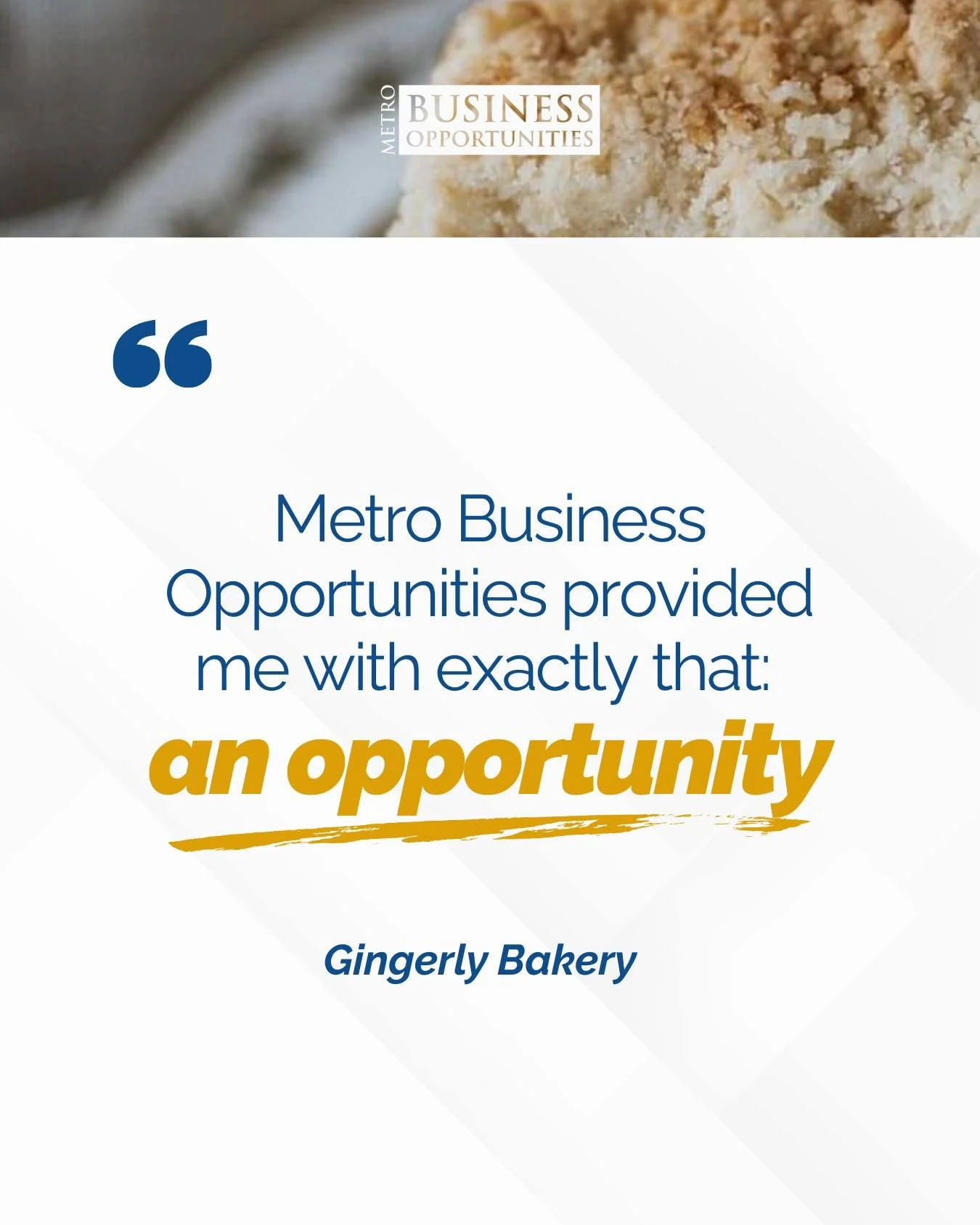 At MBO, we believe opportunity is always within reach &mdash; and we&rsquo;re proud to help entrepreneurs like Gingerly Bakery turn possibility into progress every day 🚀

Need help starting or growing your business? Let's chat! 💬