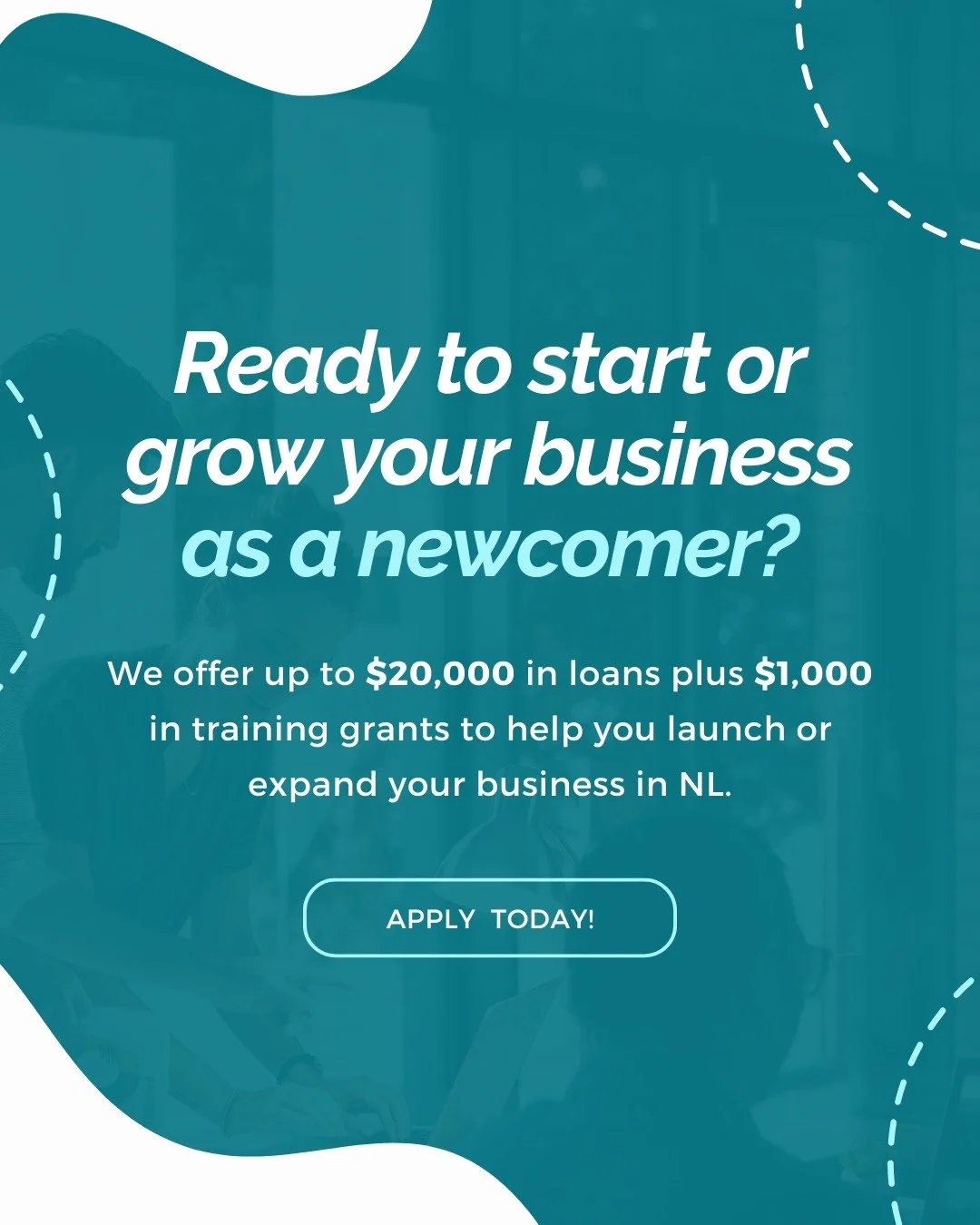 If you&rsquo;re a newcomer ready to start or grow your business, our Newcomer Loan Program was designed for you! 🎉

No PR needed - we meet you where you are and help you reach where you want to be, with confidence and support every step of the way.
