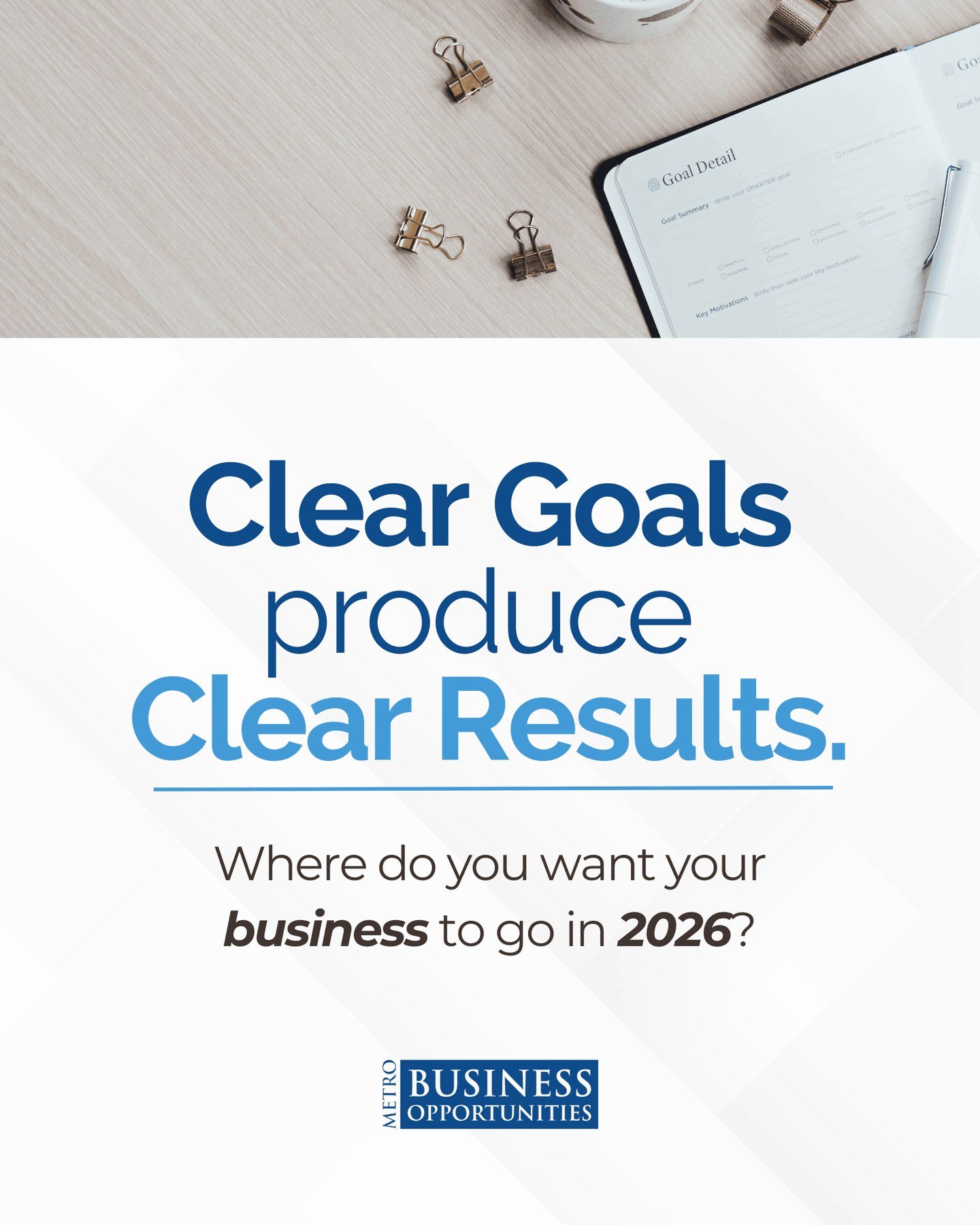 Take a few minutes this week to map out what you want for your business &mdash; and the steps that will actually get you there. A little clarity now makes a big difference later ✨