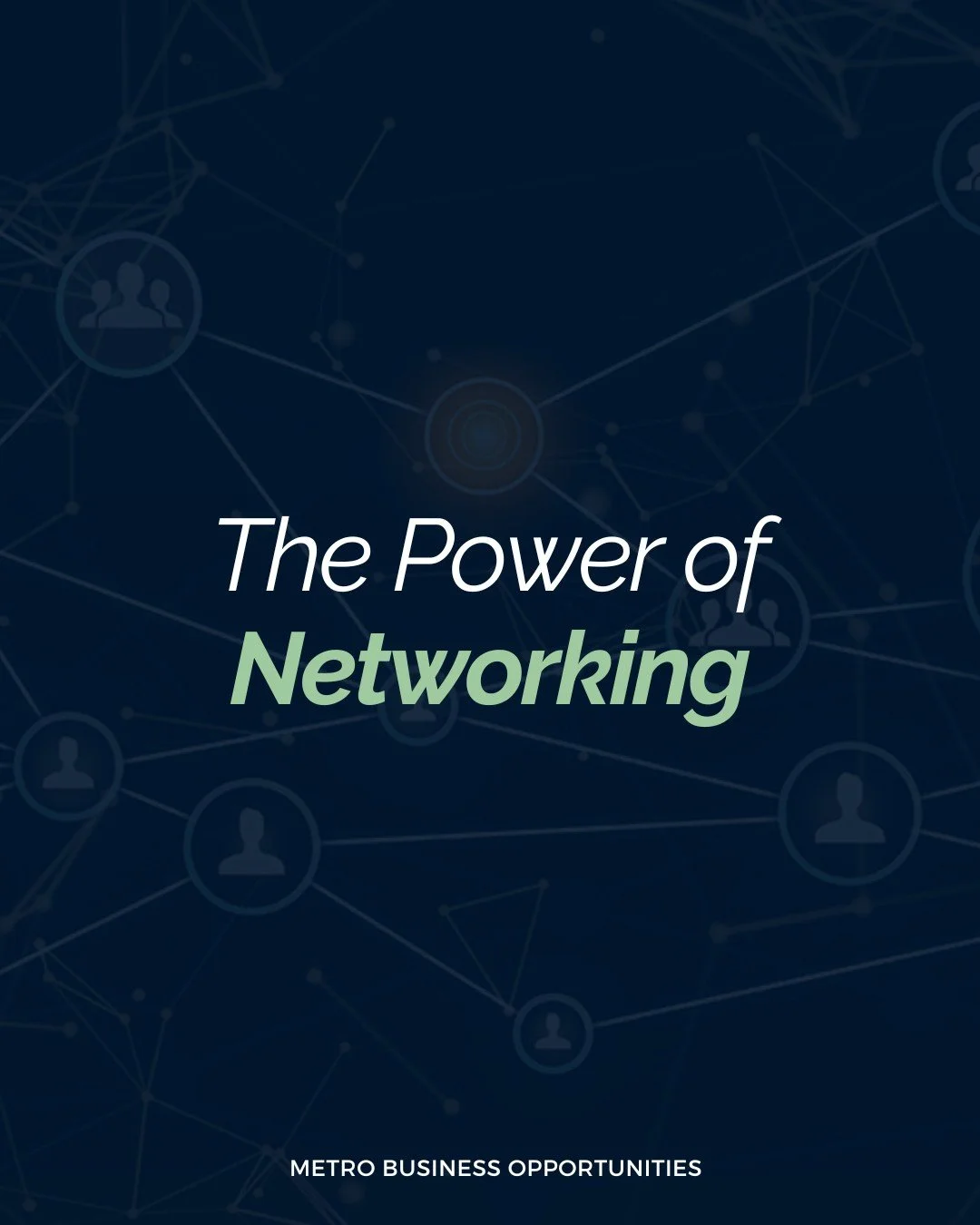 The power of networking goes far beyond exchanging business cards 🚀

It&rsquo;s about building meaningful relationships, sharing knowledge, and learning from others who understand the entrepreneurial journey. Strong networks open doors to new opport