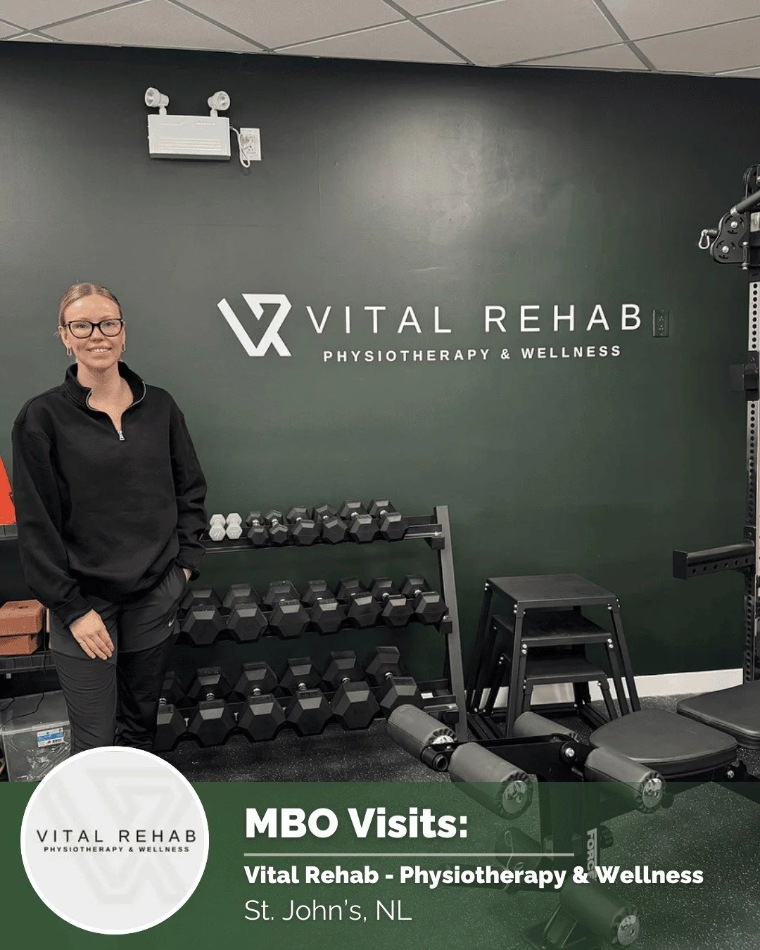 We recently had the opportunity to visit Erica Norman of Vital Rehab. It&rsquo;s always great to visit and catch up with one of our valued clients! 😊

Vital Rehab offers a range of services including physiotherapy, massage therapy, kinesiology, chir