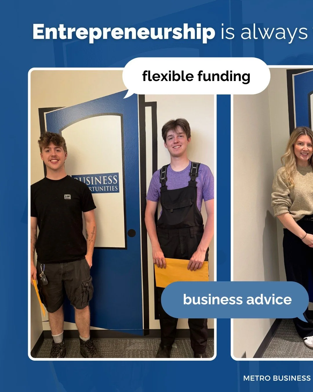 Our favourite saying is: &ldquo;Entrepreneurship is always within reach!&rdquo; 🤝🏼

We truly believe that with the right support, your goals are closer than they feel. If you&rsquo;ve been thinking about starting or growing your business, reach out