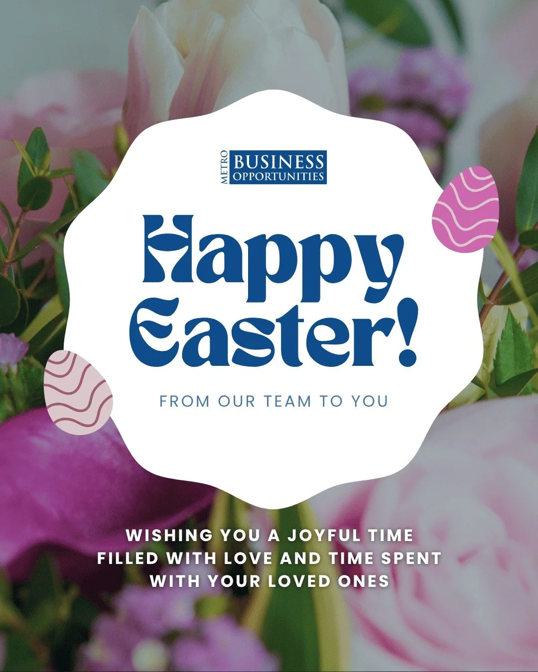 Happy Easter from all of us at MBO 🌷🐰 
Wishing you a day filled with family, laughter, and a little extra sweetness!