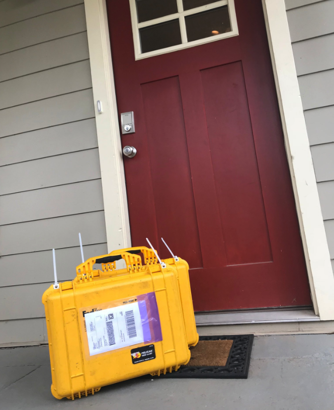 Ships direct to your door in reusable cases.