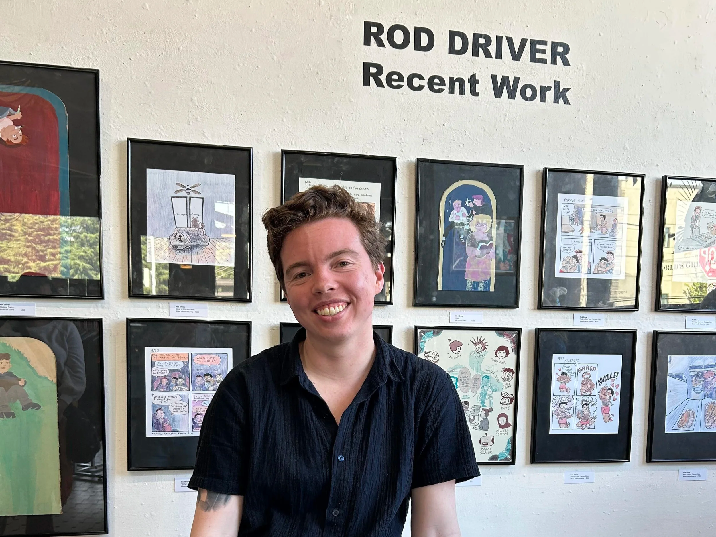 Rod Driver at Fantagraphics