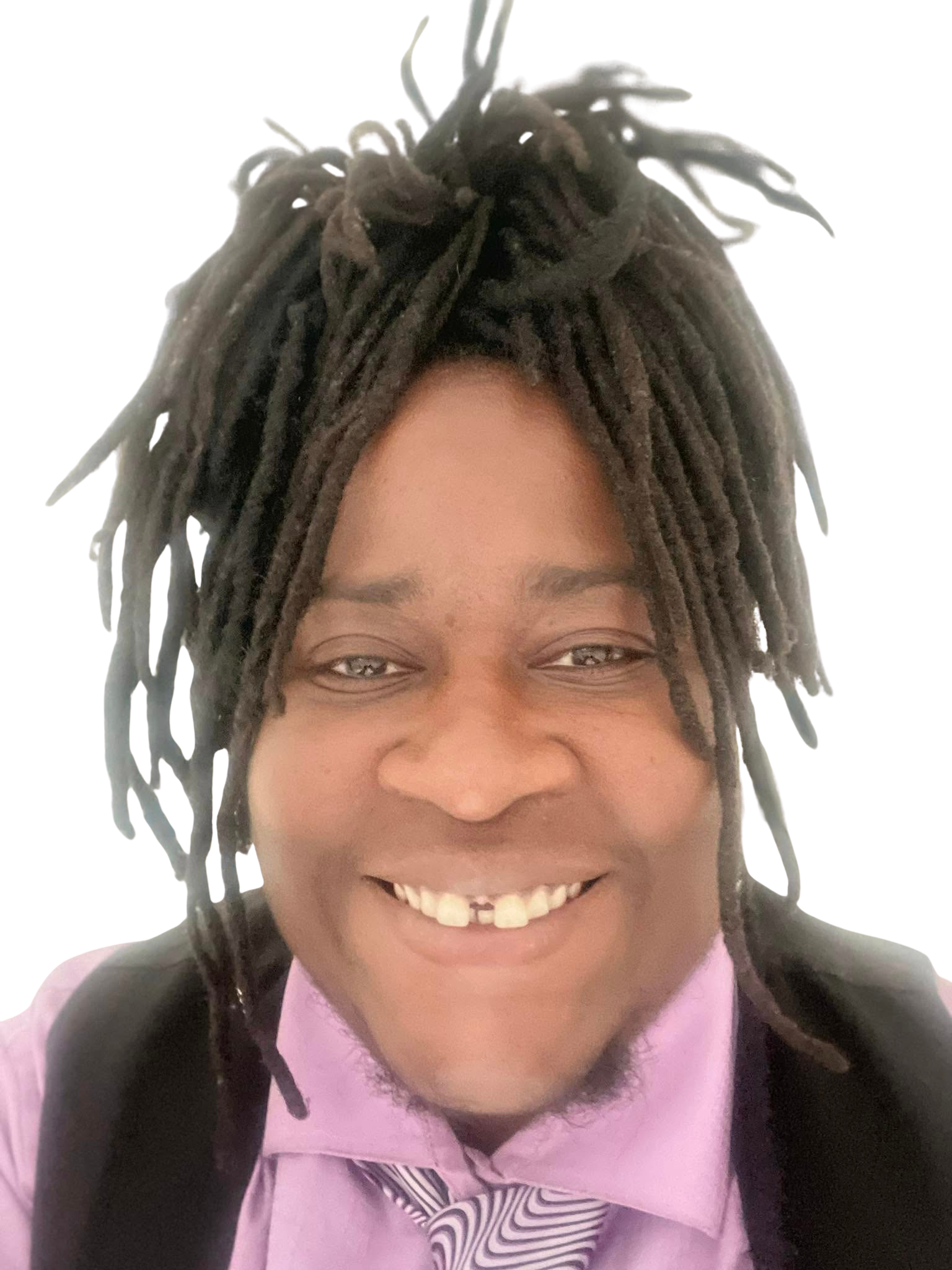 Kriss Jackson-Harper smiles at the camera.