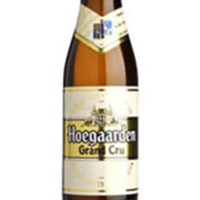 GRAND CRU 8.5% abv One of the best Hoegaardens. Pouring cloudy orange, almost golden in colour. Flavoured with Curacao Orange and coriander (like the original Hoegaarden), it has a deliciously complex, sweet/bitter taste with subtle and citrus notes.