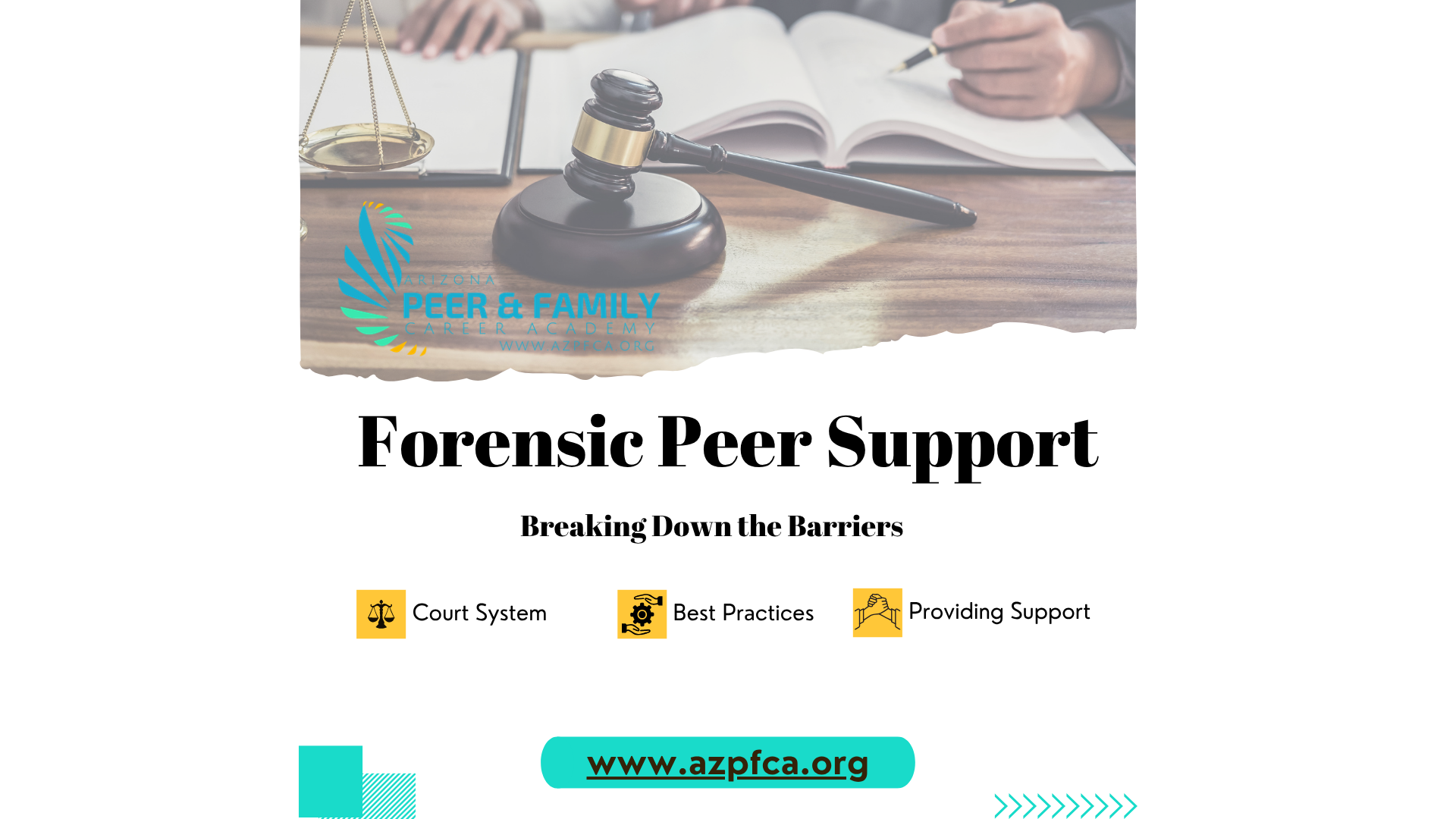  Breaking Down the Barriers – Forensics Peer Support 