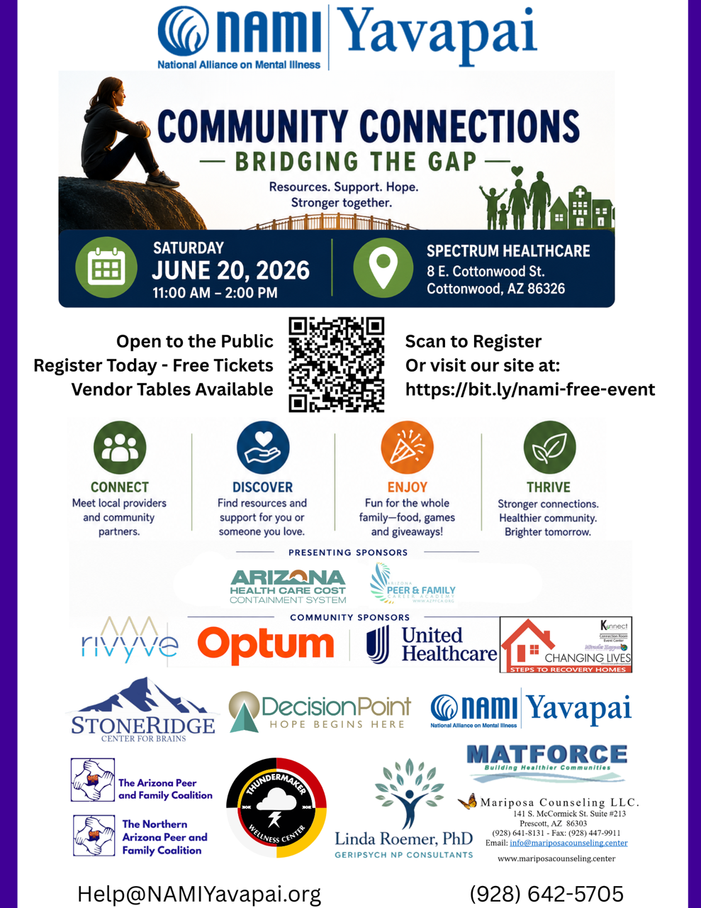 NAMI YAVAPAI: Community Connections Event