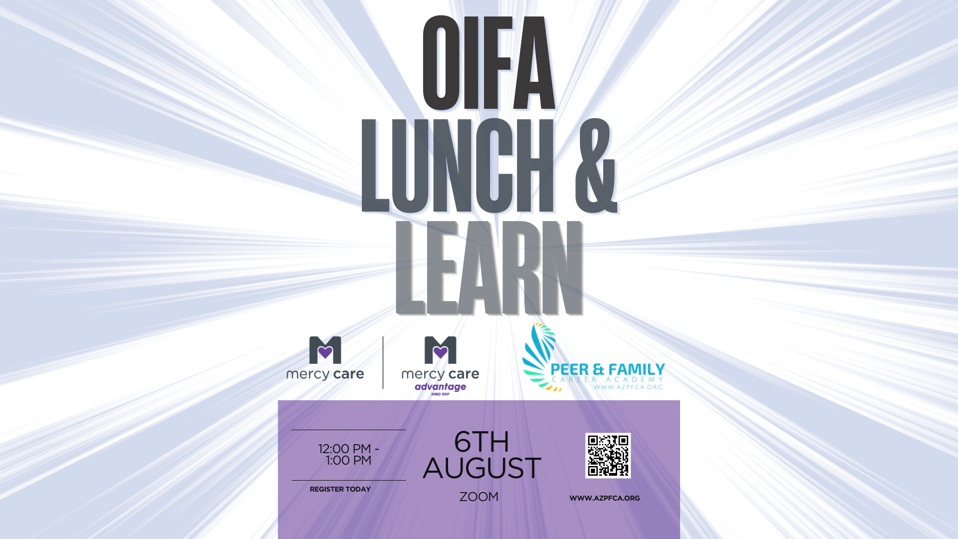 Engaging with OIFA: Mercy Care