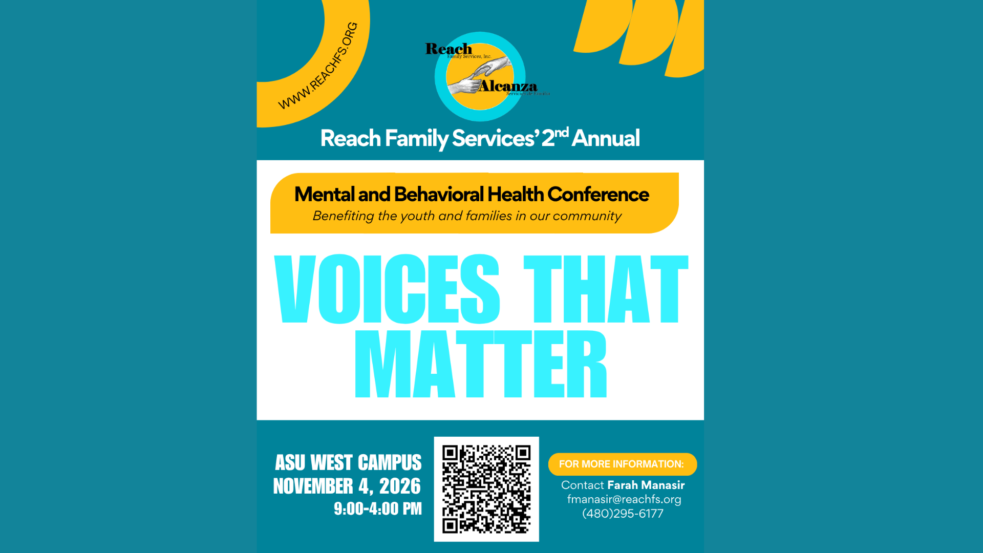 Reach Family Services: Voices That Matter.
