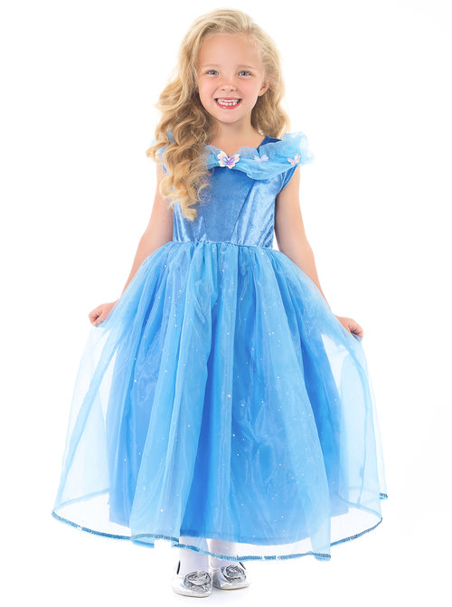Small Little Adventures Beauty Day Princess Dress Up Costume with Hairbow /& Matching Doll Dress Age 1-3