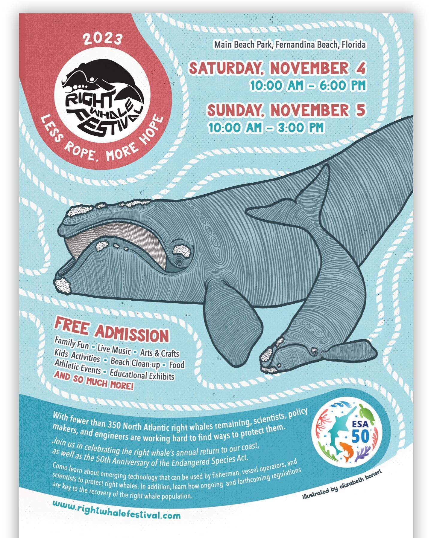 Right Whale Fest has been one of my favorite events to vendor at for the last few years. It&rsquo;s a great event that brings the community and the organizations that are helping to conserve the species, together. 

I was beyond excited to learn that