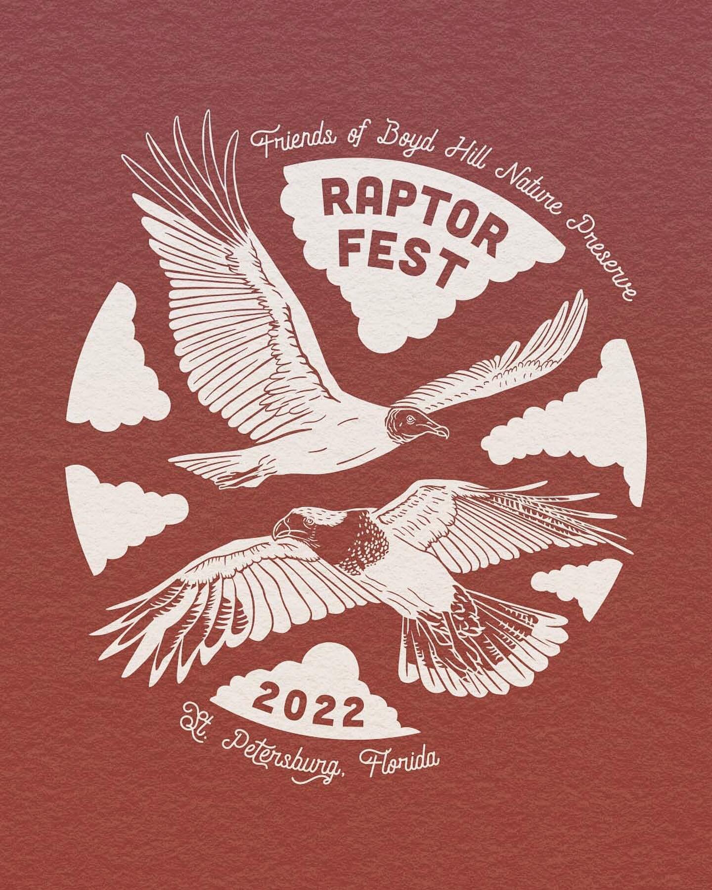 Life has been very busy lately, but there has been some fun! Illustrated @friendsofboydhill 9th annual Raptor Fest shirts! So honored to be a part of the Friends and help put on a great event this year. 🦅🦉
&bull;
&bull;
&bull;
#keepstpetewild #rapt