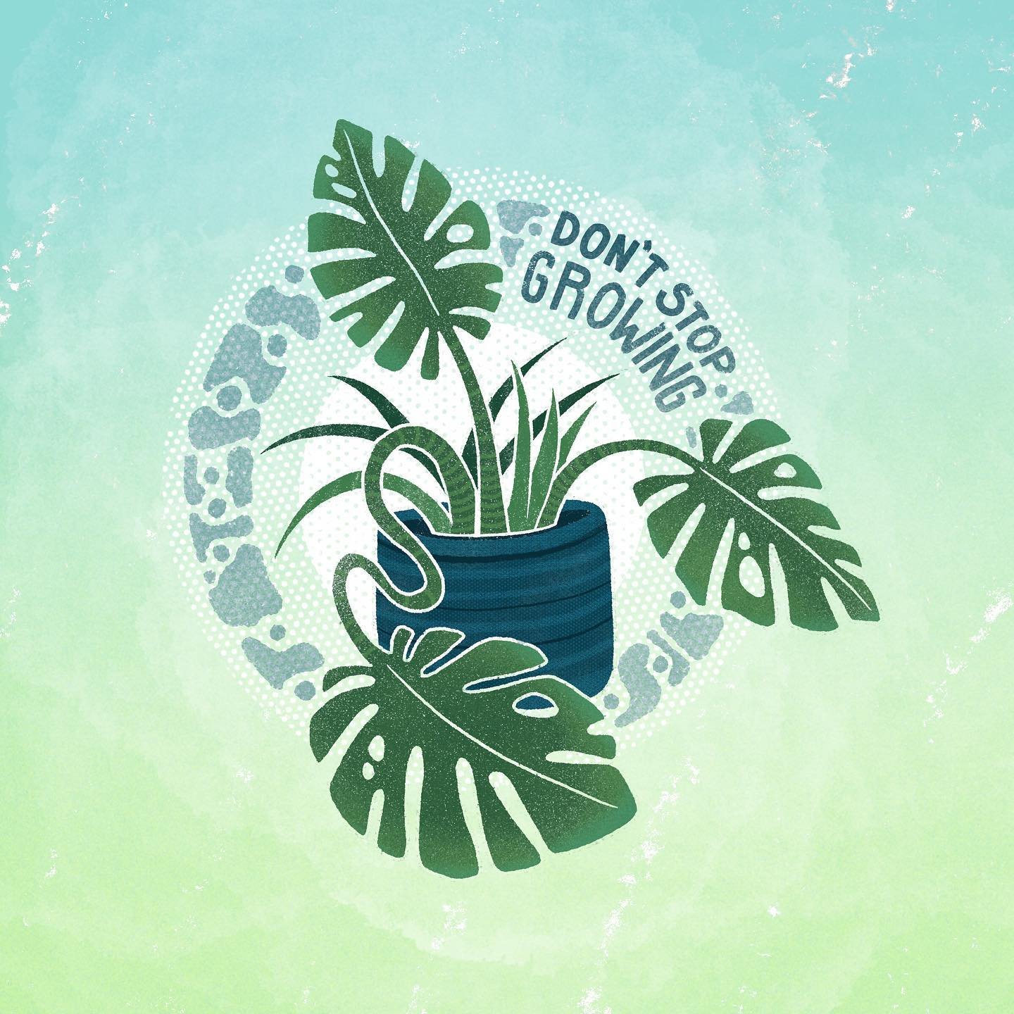 Don&rsquo;t stop growing, get a bigger pot if you need to. 

Love these cute lil coloring pages by @artofstephenwright. Thanks for the fun!