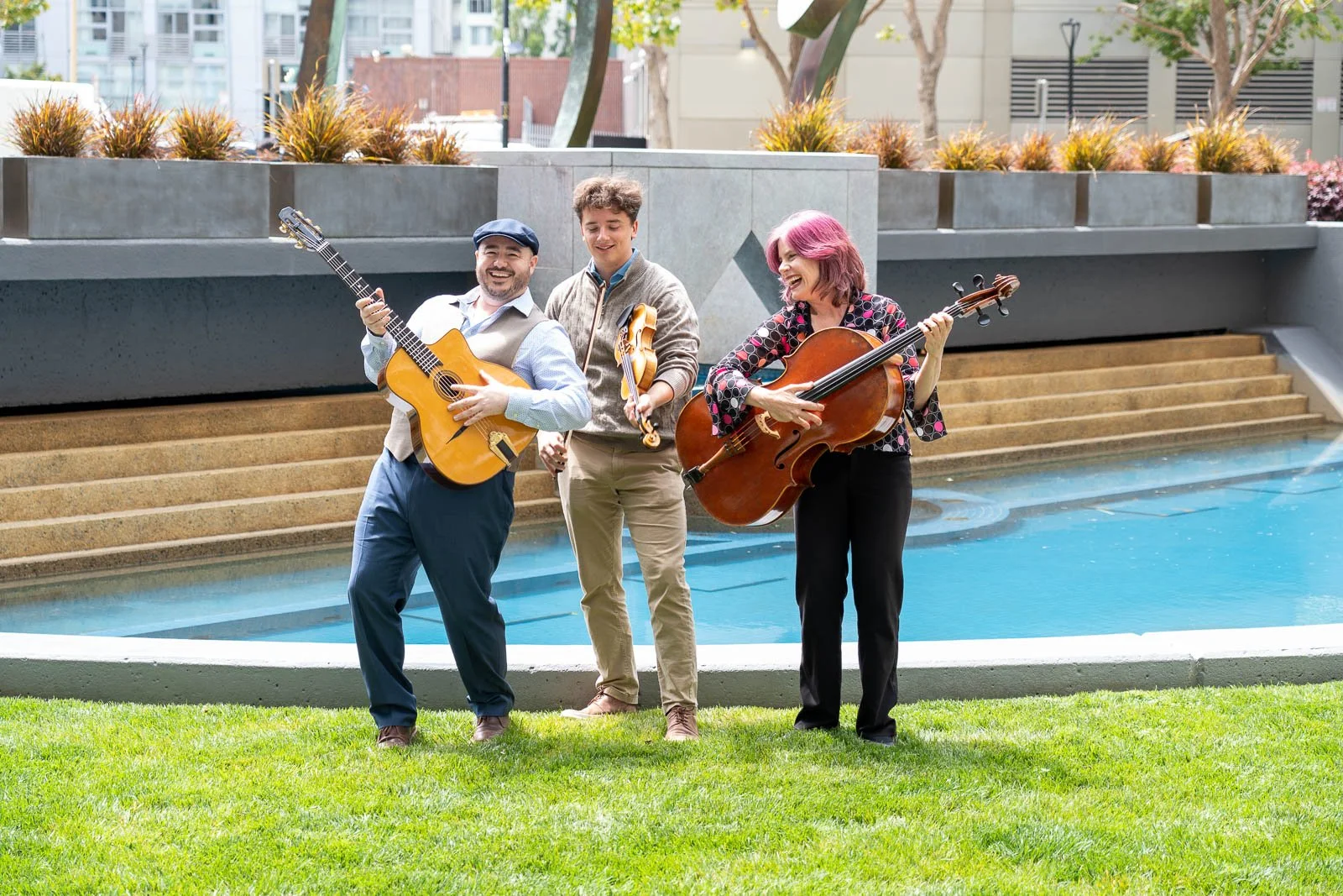 carington SF guitar violin cello jazz