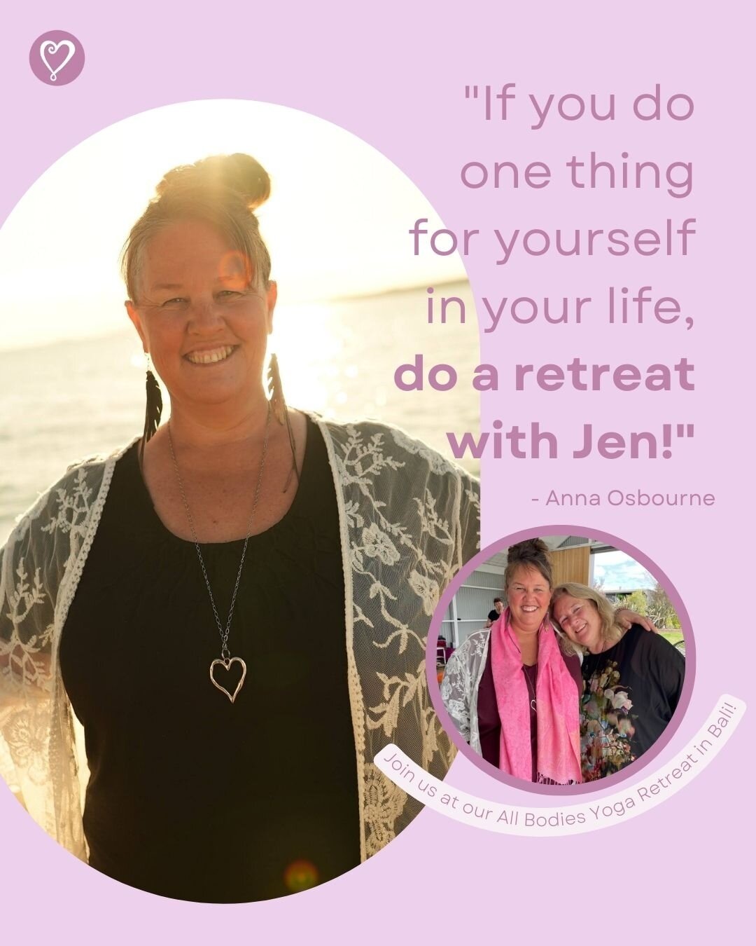 A retreat is transformational - read what others have to say⁠
⁠
Link in bio for Body Peace Retreat options this year⁠
⁠
X⁠
⁠
⁠
#baliretreat #curvyyogretrat #fatyogaretreat #yogaretratnz⁠
#manaretreat