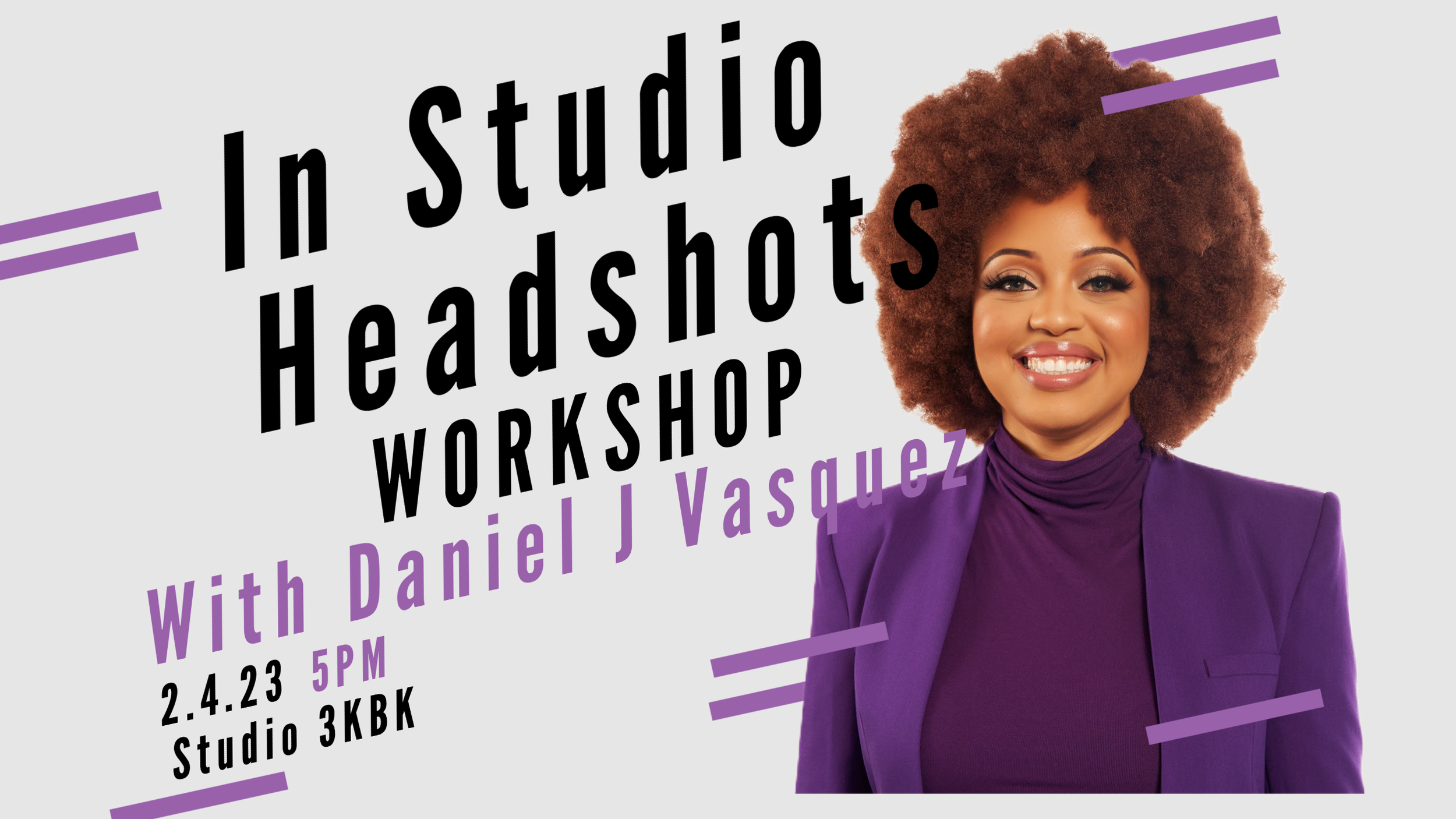 In Studio Headshots with Daniel J Vasquez