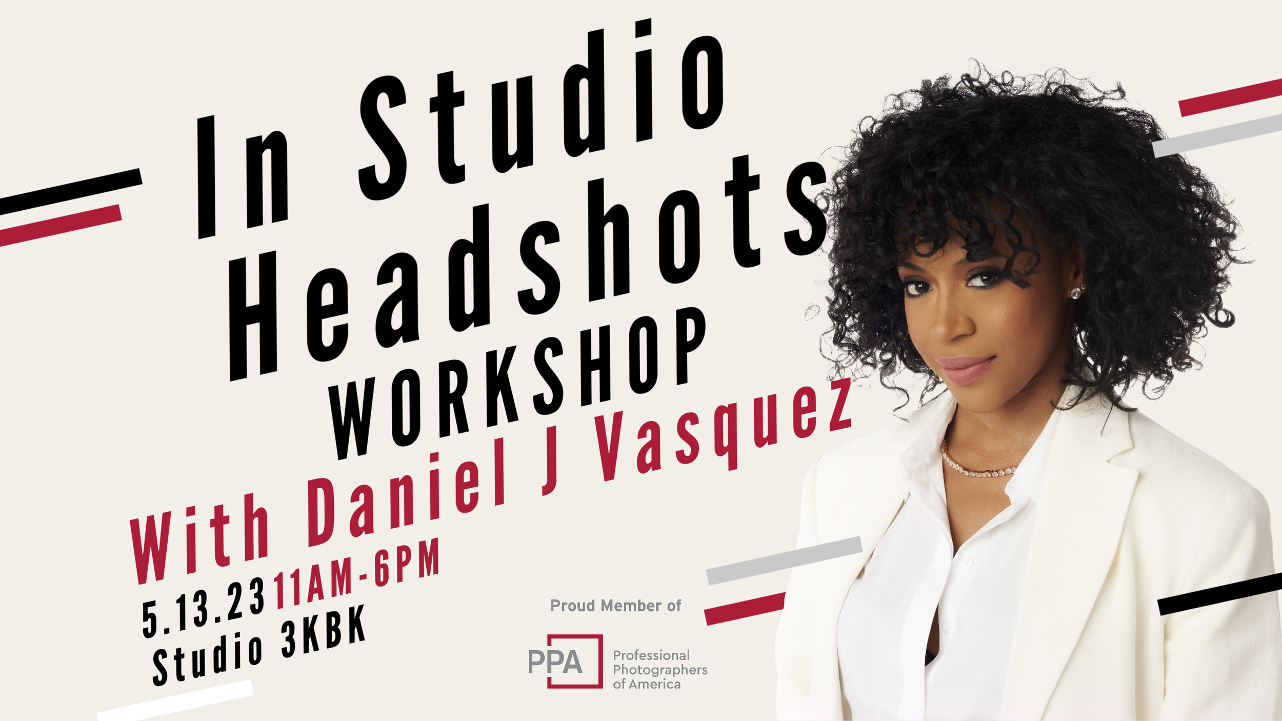 PPA Spring Workshop: In Studio Headshots with Daniel J Vasquez