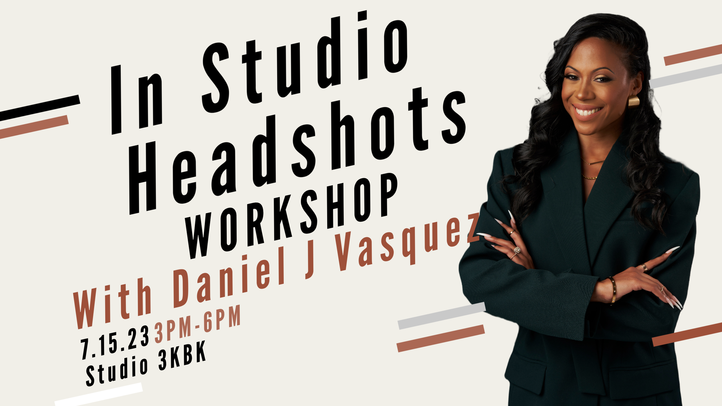 In Studio Headshots with Daniel J Vasquez