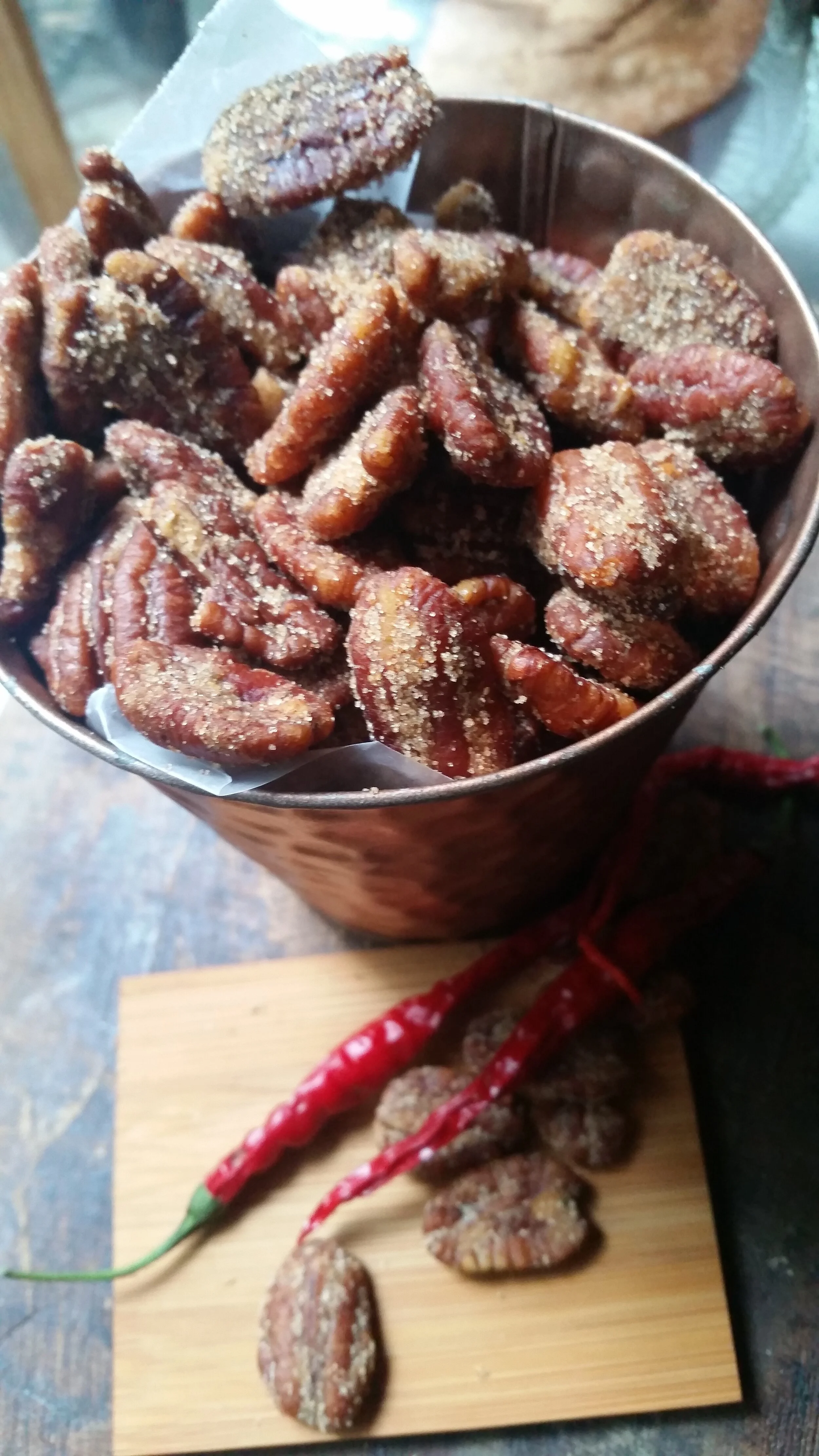 Bourbon Bacon Pecans (HOT BATCH) 5oz