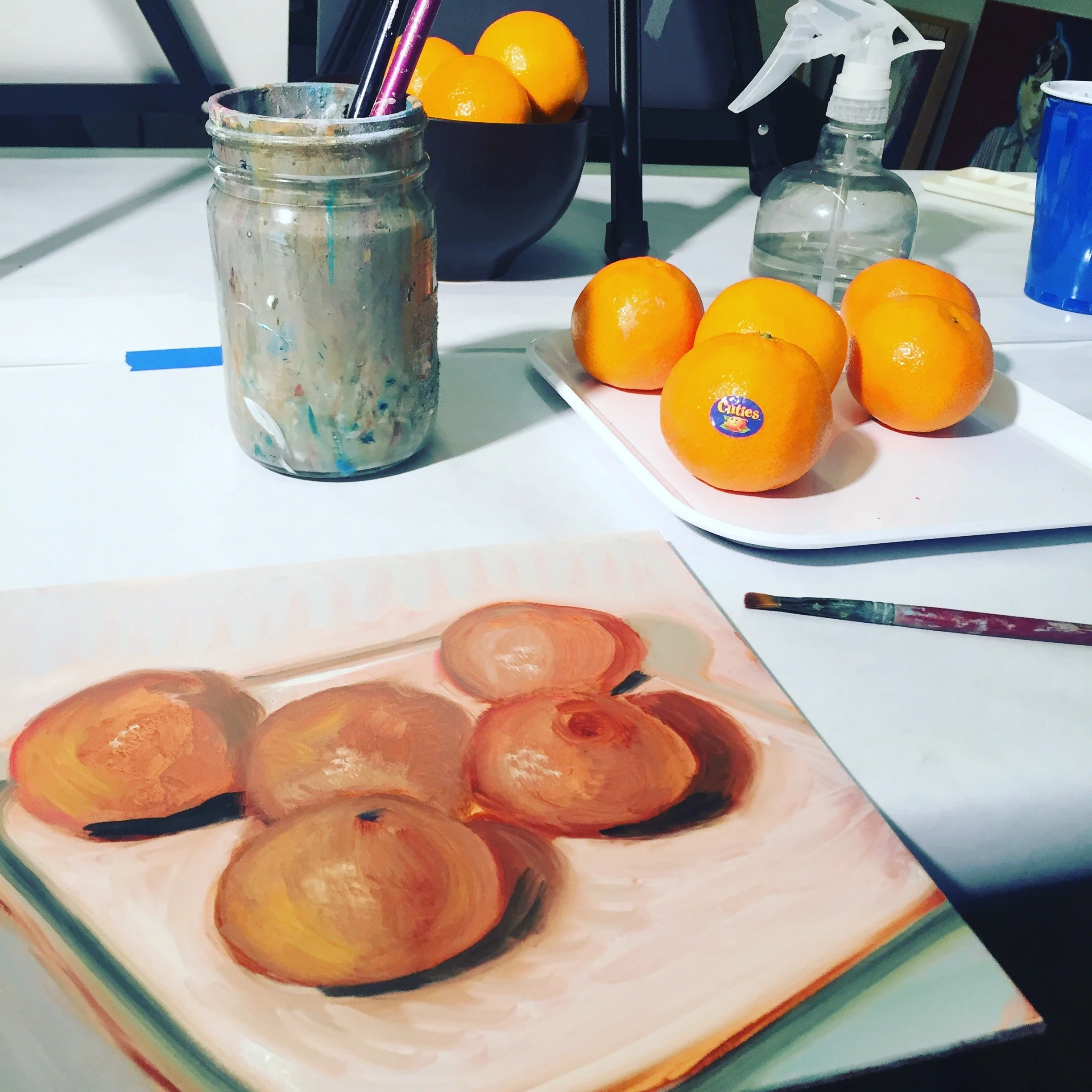 Learn Oil and Acrylic Painting in San Diego with Artist Leslie Pierce