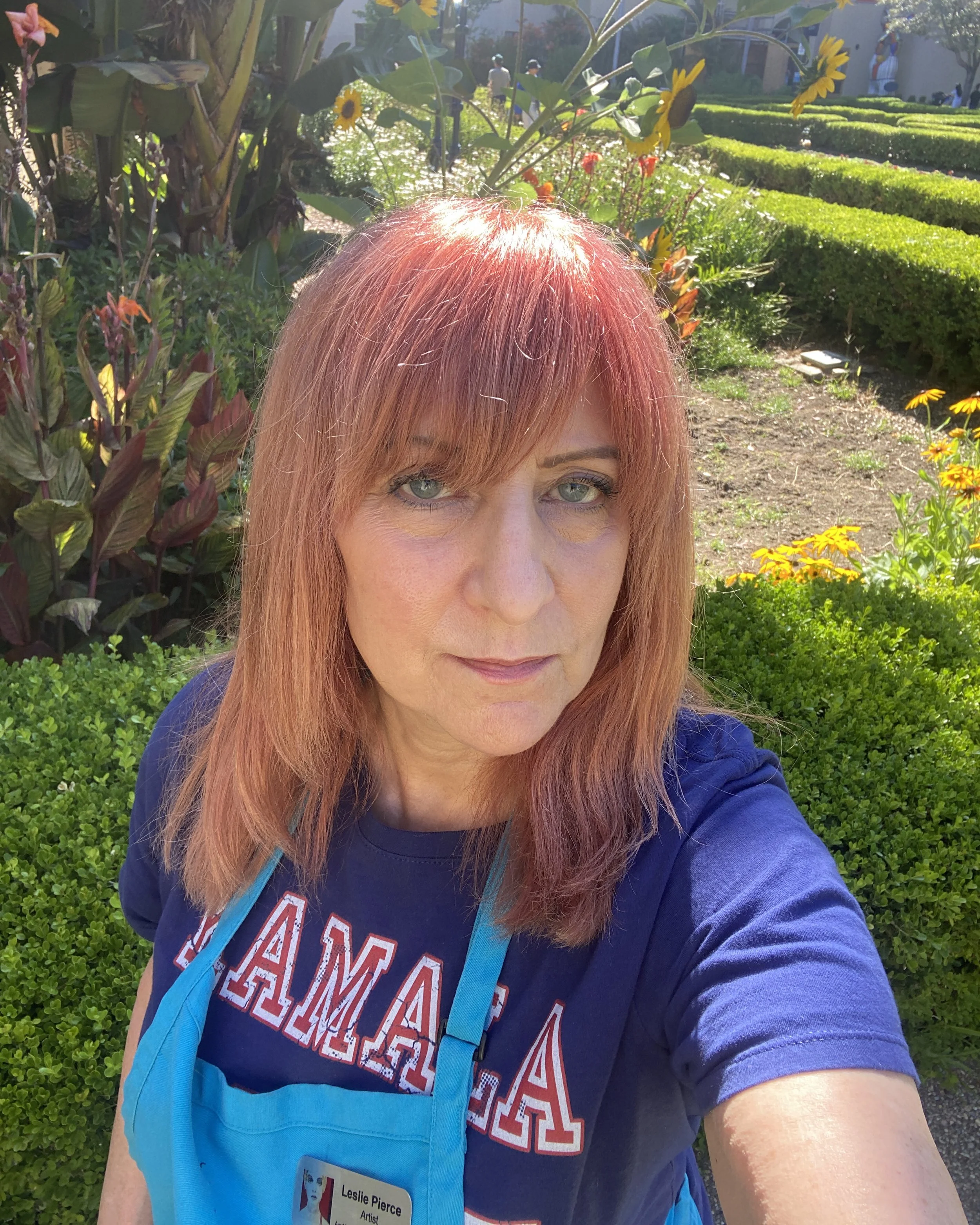 Sorry No June First Friday Open Studios @ Artist Leslie Pierce Studio - Installing Group Exhibit at Union Hall Gallery