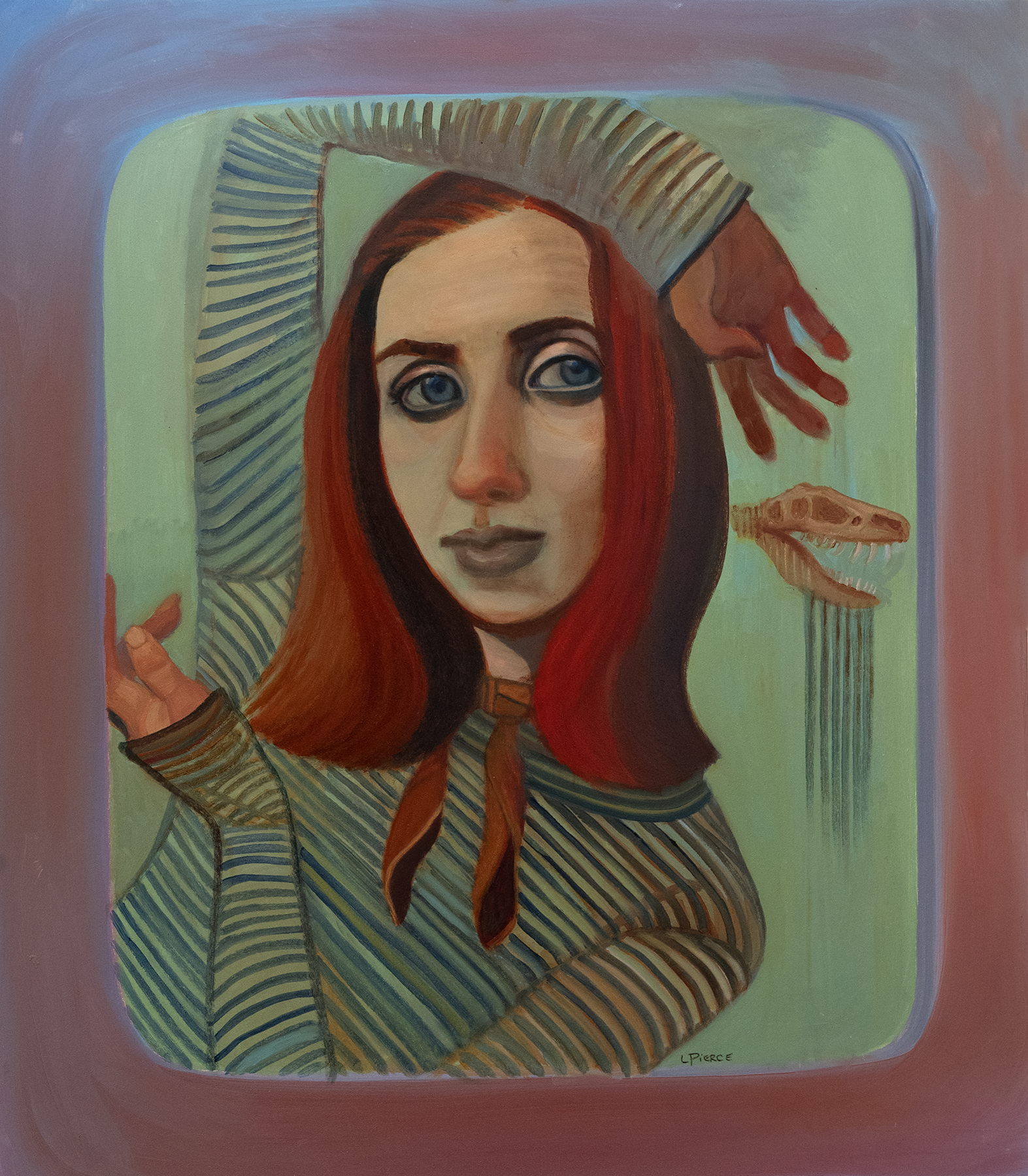 Red and T. Rex-ArtistLesliePierce.png