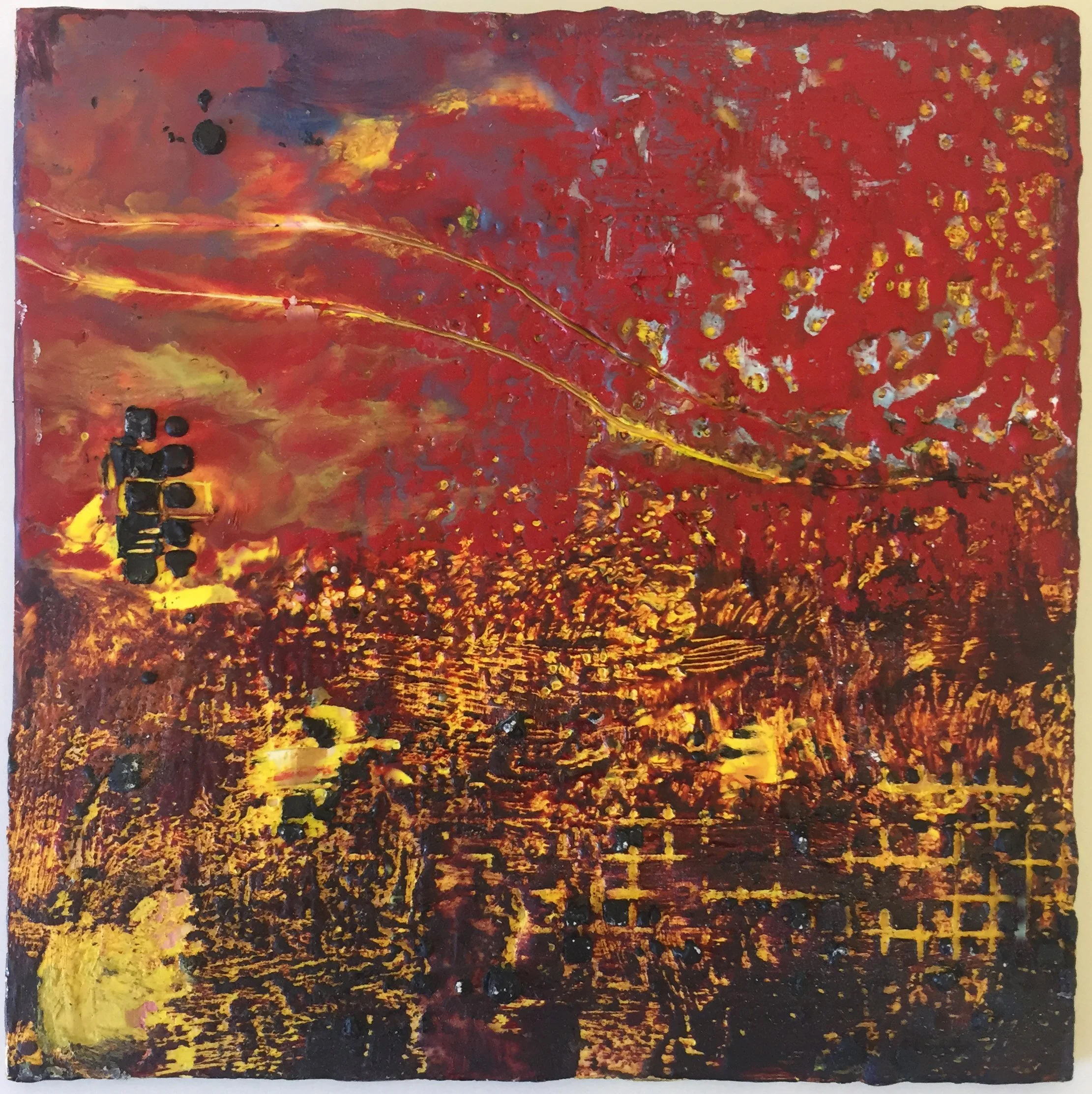Learn Encaustic Painting in San Diego at Liberty Station with Artist Leslie Pierce.