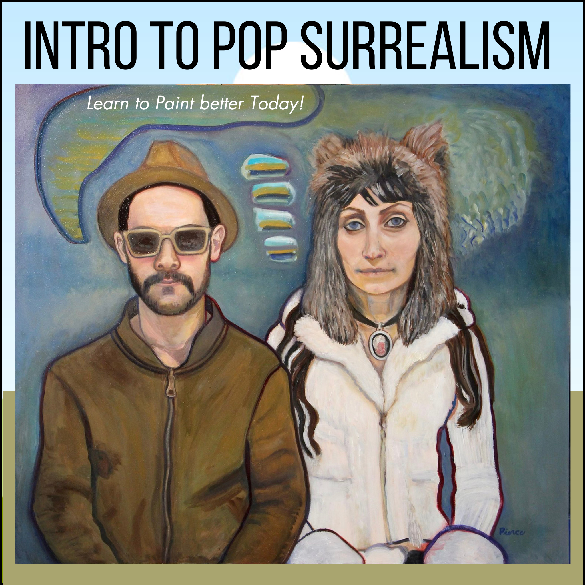San Diego Art Class: Intro To Pop Surrealism with Artist Leslie Pierce (Copy)