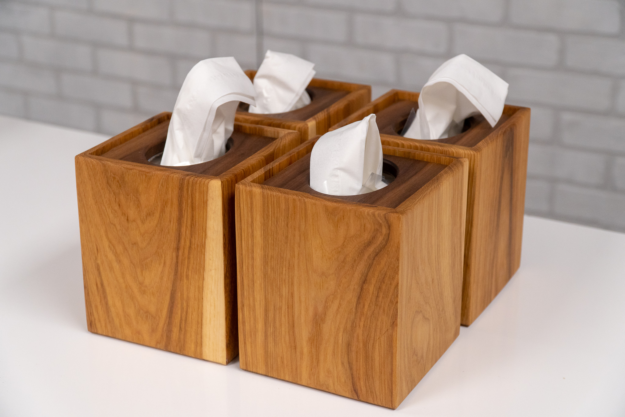 Diy wooden kleenex box cover