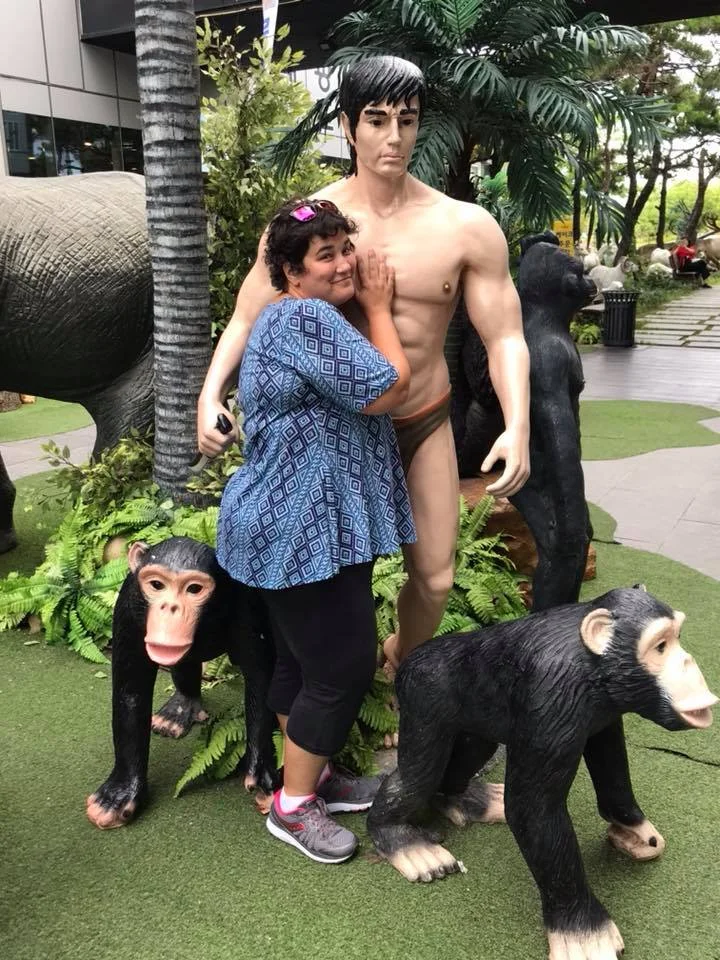 Awww! Sara + Tarzan = <3