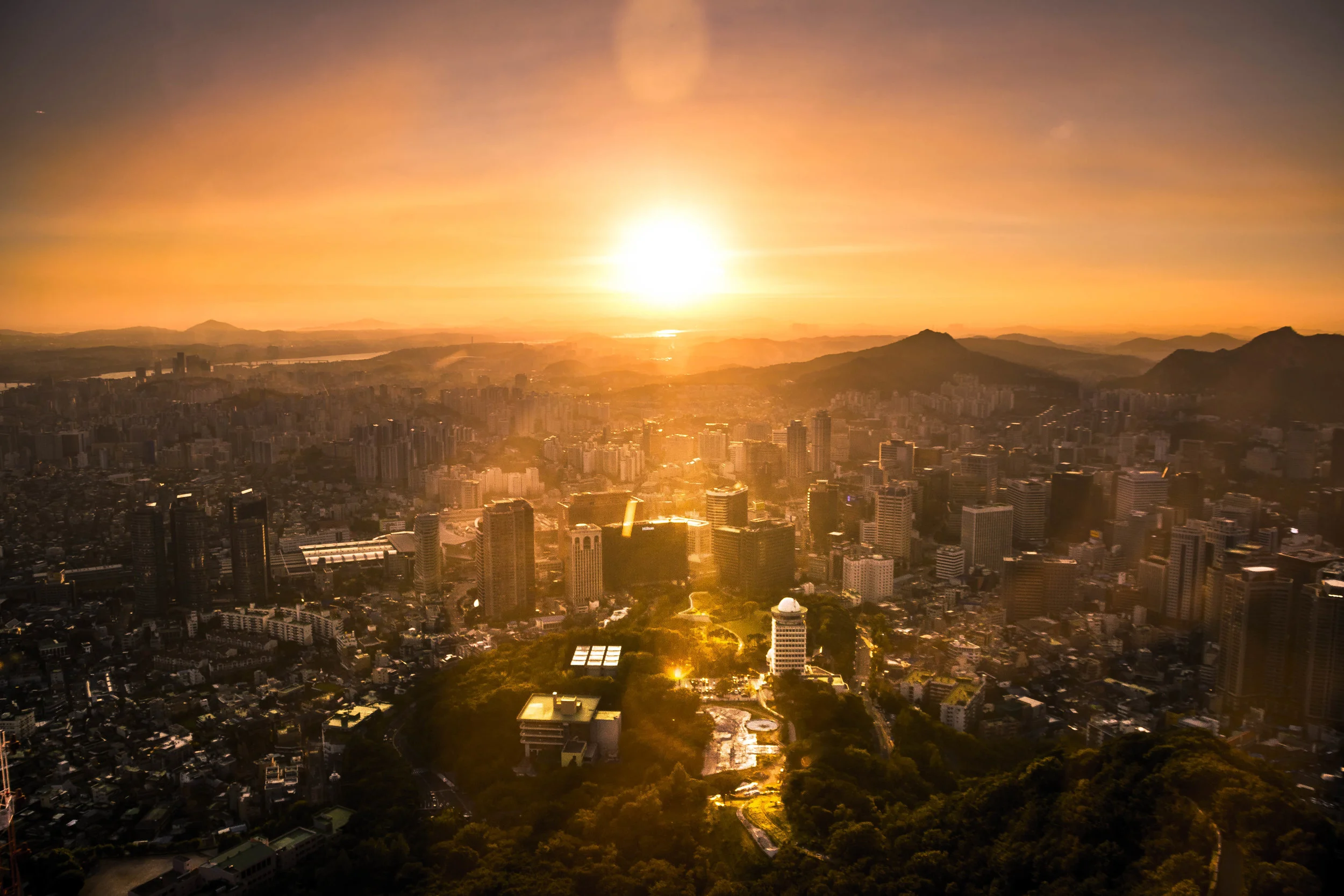 Nighttime at Namsan Tower