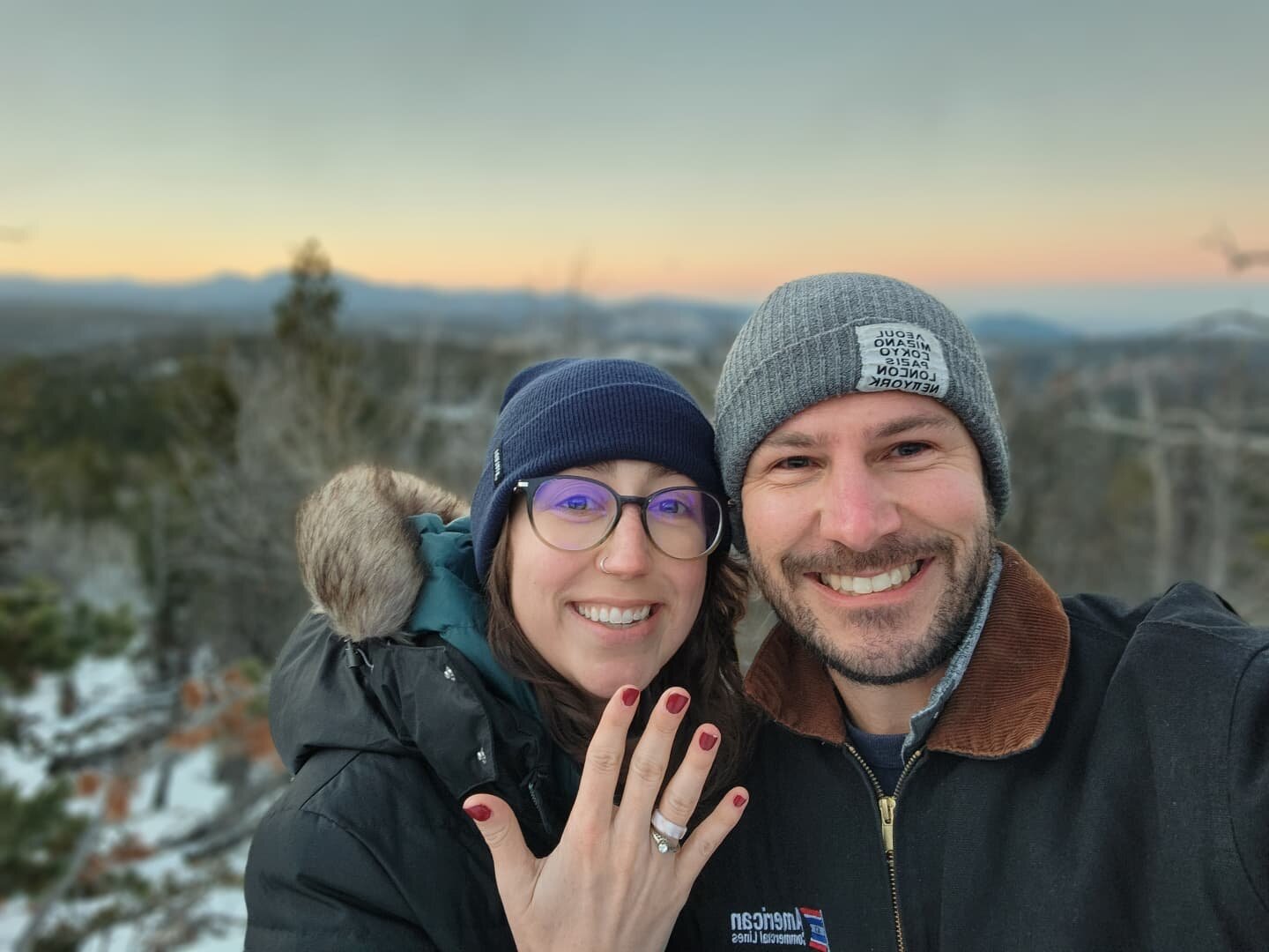 Luke planned the BEST winter weekend getaway, and little did I know he had something else up his sleeve, too! We're engaged!