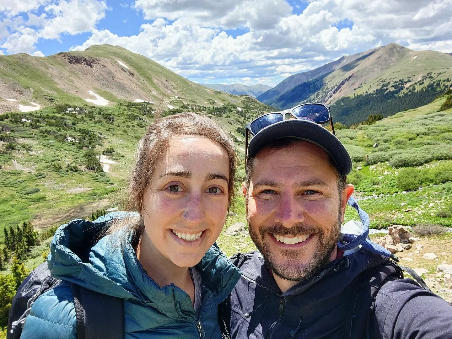 Awesome last minute trip to Breckenridge! 

While hanging out in the back of our car with the backdoor up, a MOOSE walked literally two feet away from us past the car. Last photo was our best attempt at grabbing a pic fast enough.