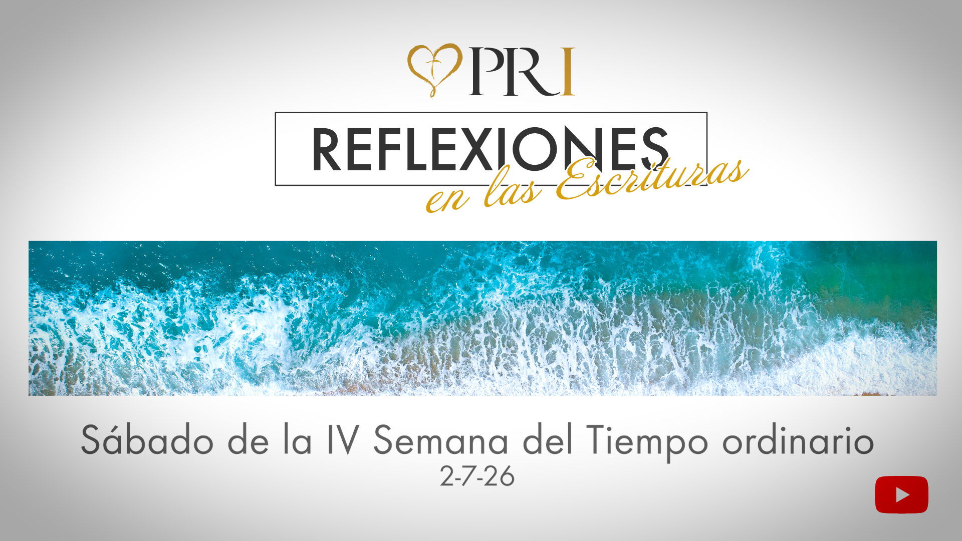 Reflexiones de las Escrituras | Sábado de la IV Semana del Tiempo ordinario