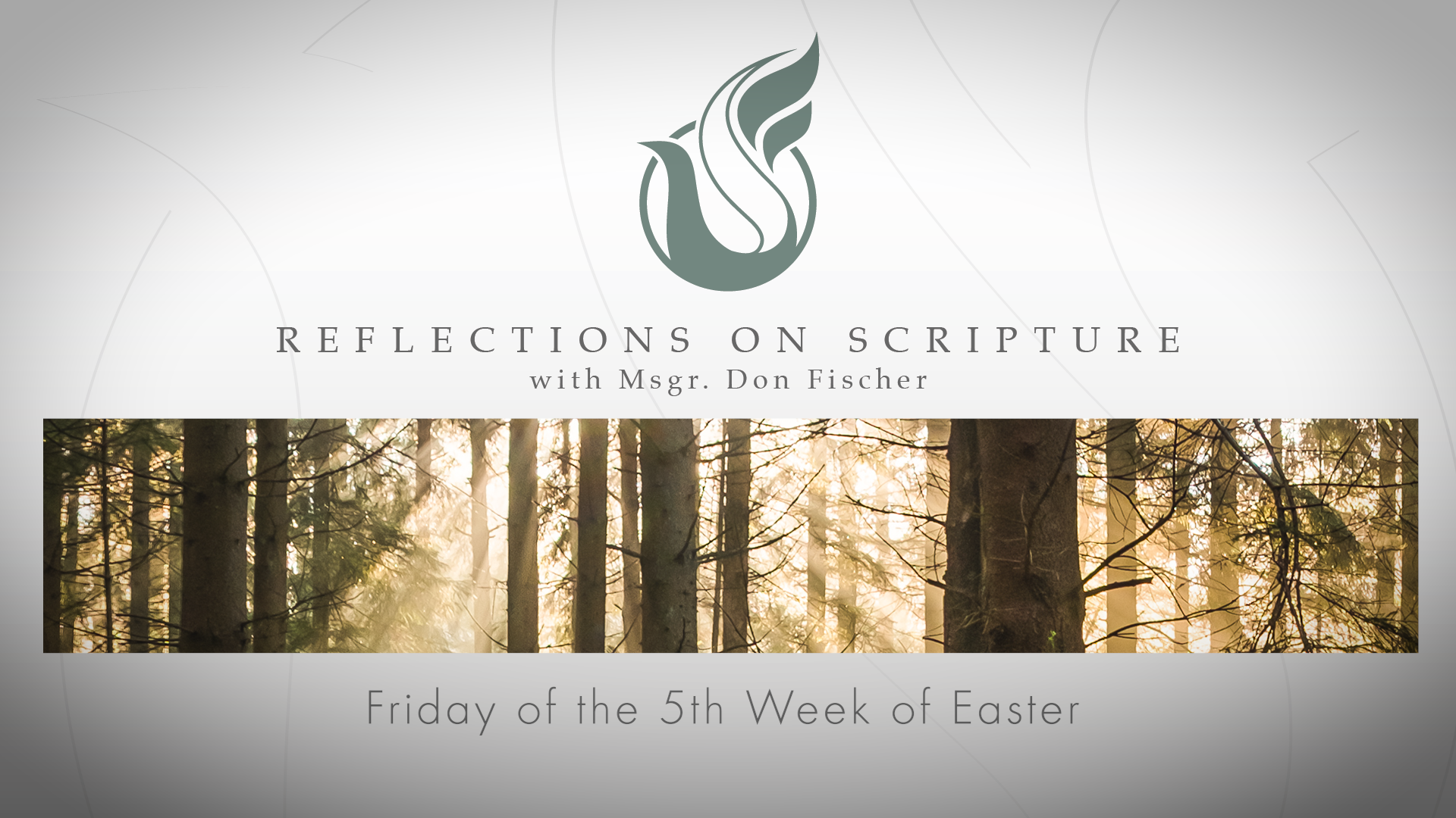 PRI Reflections on Scripture | Friday of the 5th Week of Easter